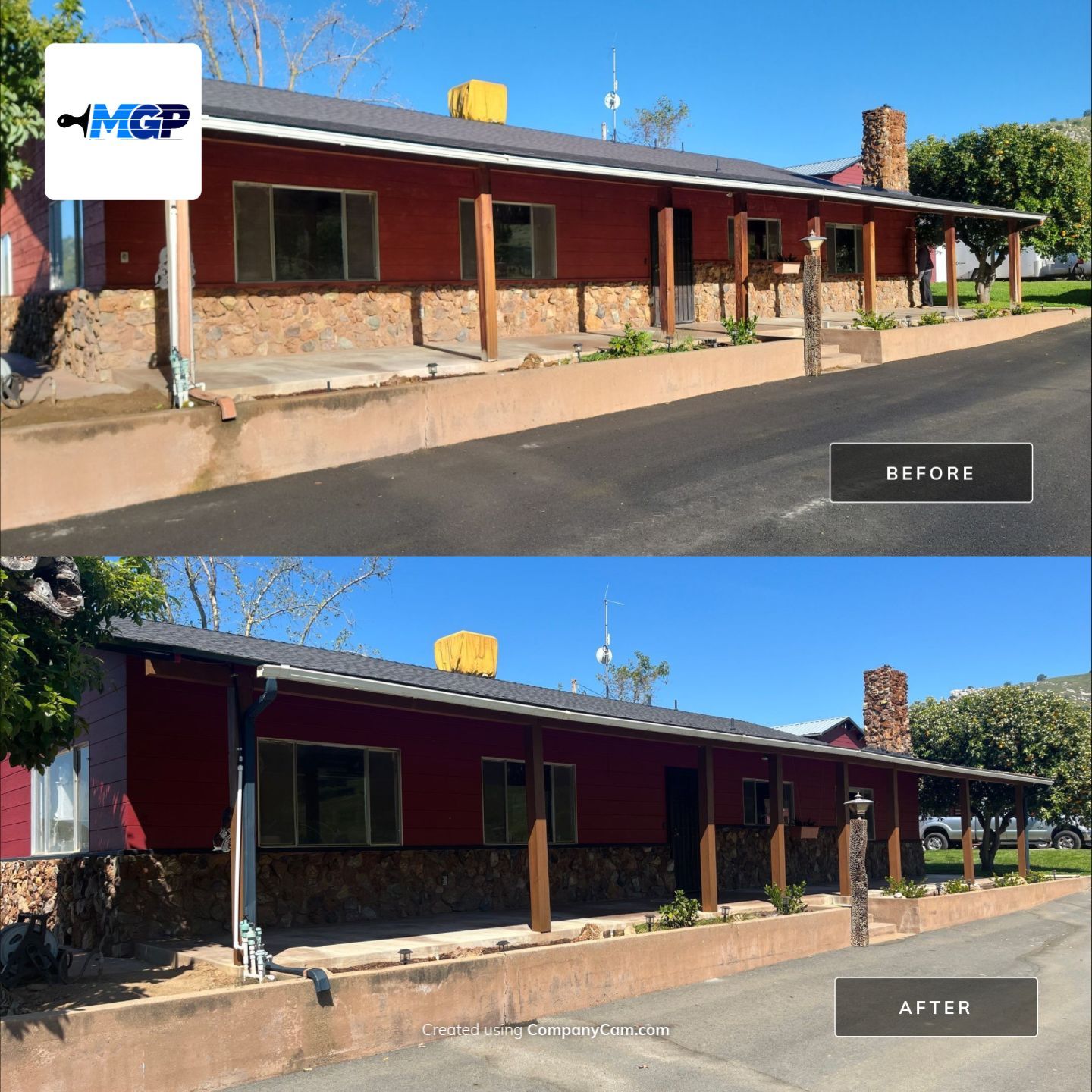 Amazing Exterior transformation!! by MGP Coatings