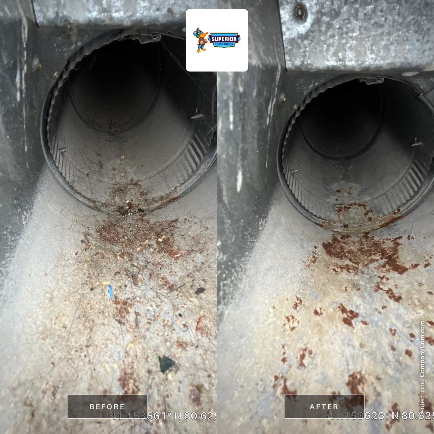 Air Duct Cleaning With a Vacuum Truck in Youngstown, OH by Superior Air Duct Cleaning