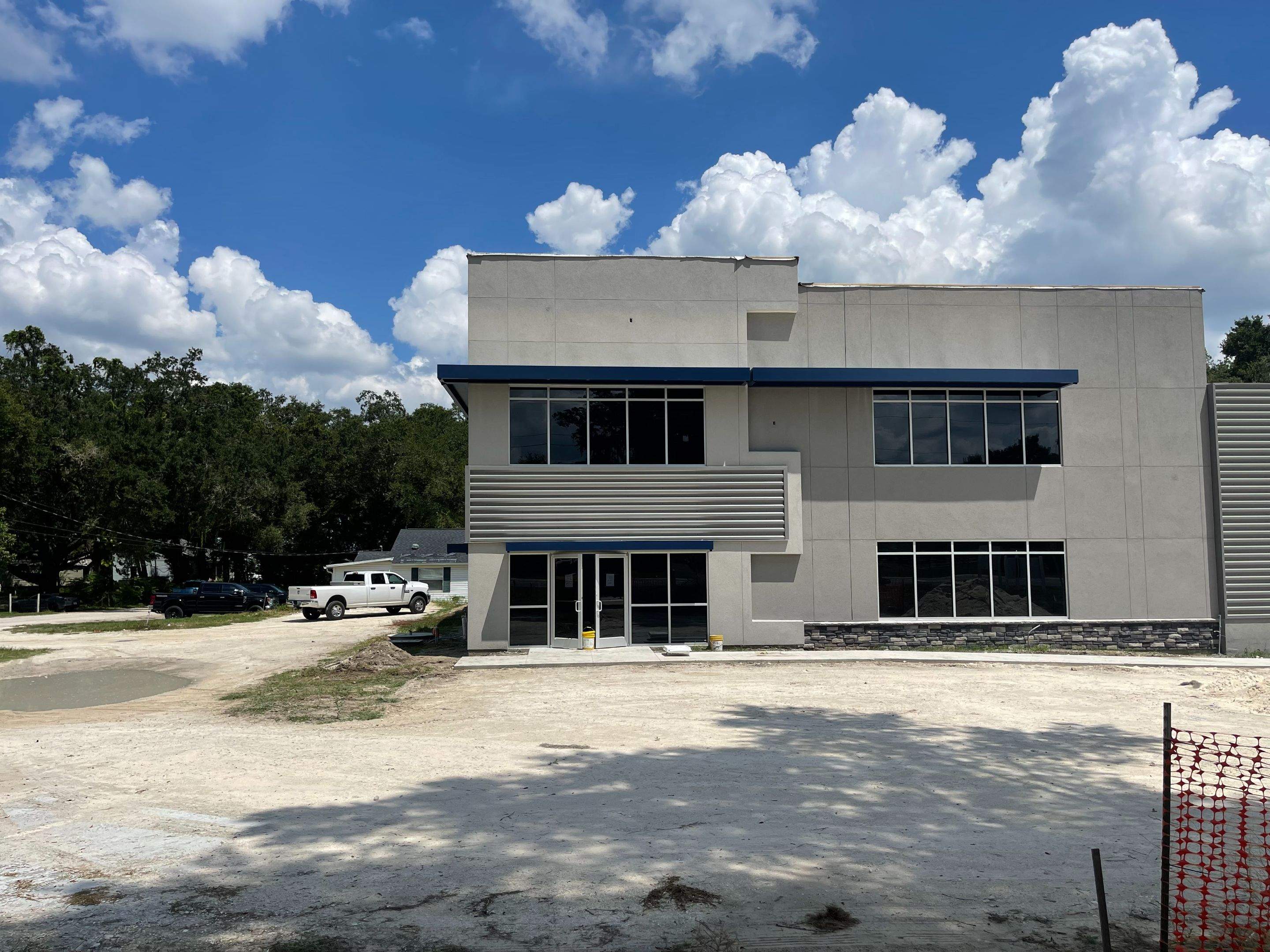 Aluminum Canopies for Batterbee Roofing by SignCrafters