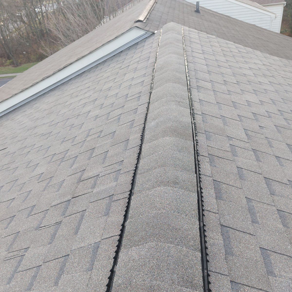 Residential Roofing Installation using Atlas Pinnacle Pristine Weathered Wood Architectural Shingles by Frederick Roof Repair