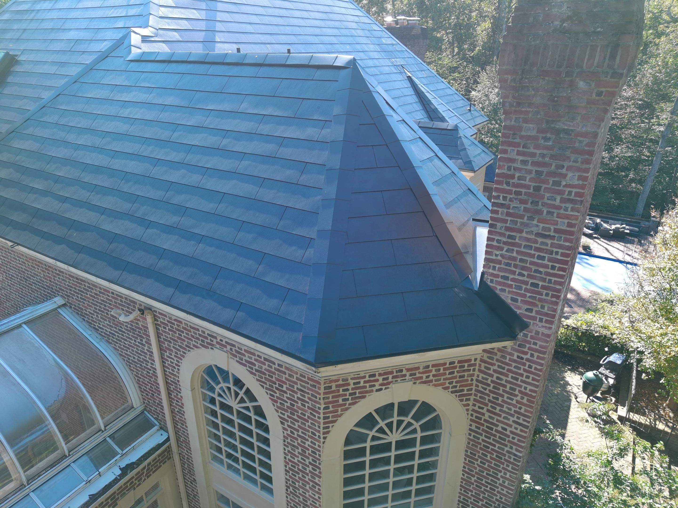 Extravagant Tesla Solar Roof in Maryland by American Home Contractors