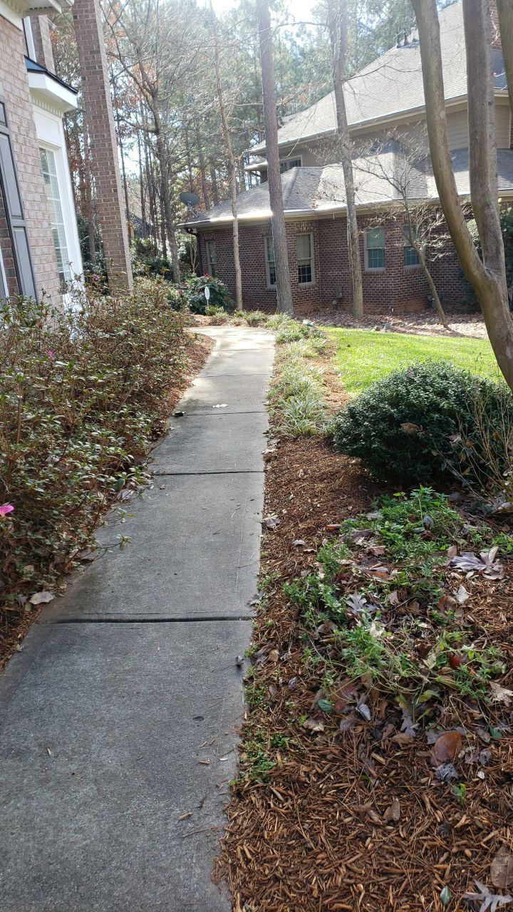 Driveway Clean using cleaner by G&H Home Tech Pros LLC