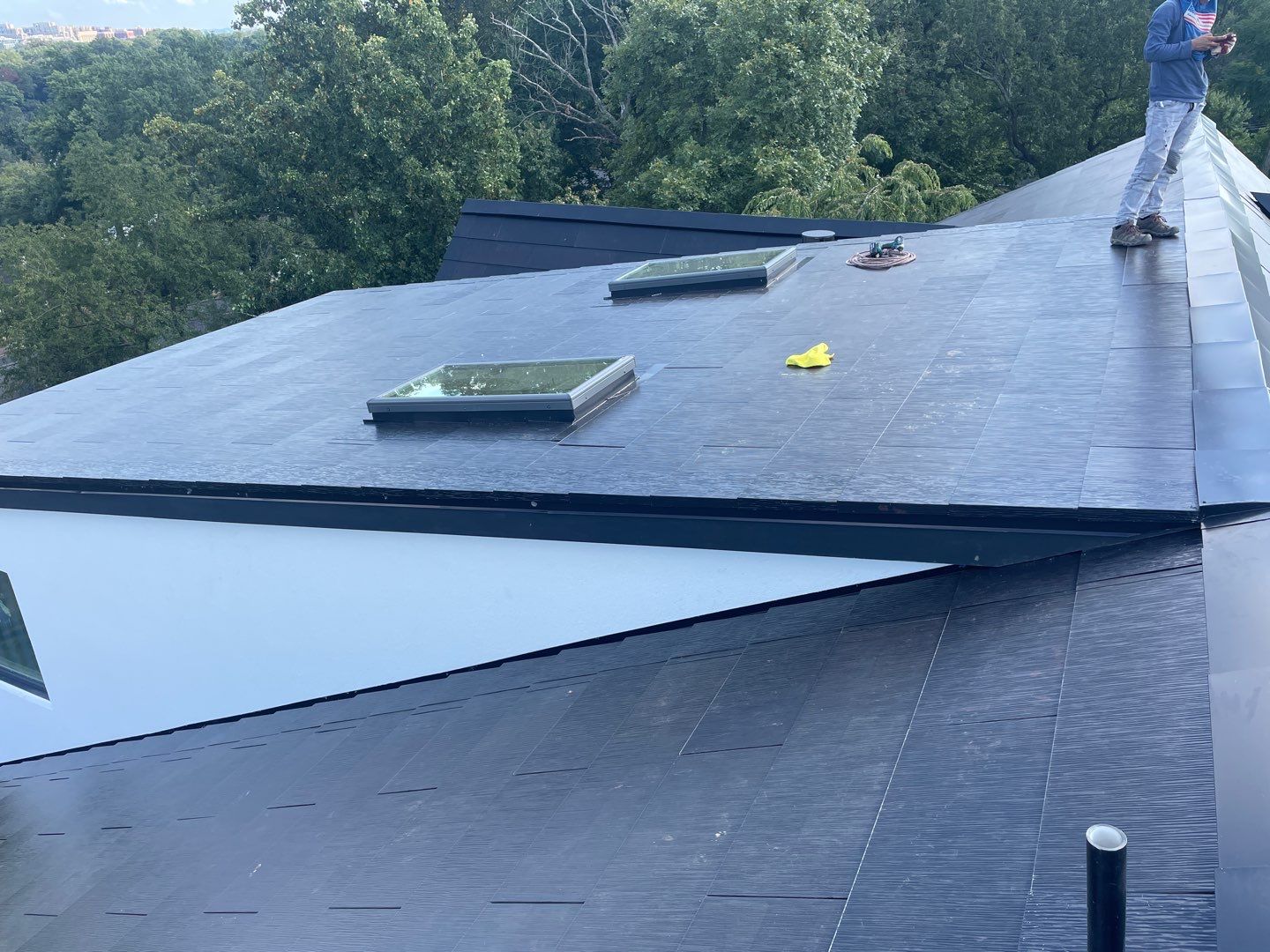 Tesla Solar Roof near Washington, D.C. by American Home Contractors