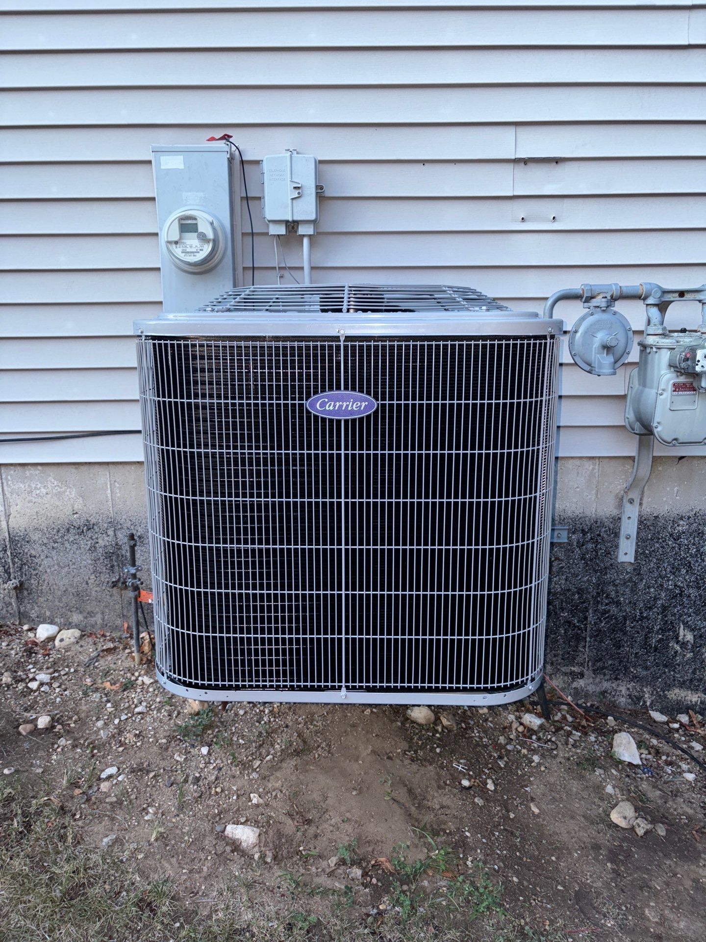 Carrier Comfort 14 Air Conditioner Installation – Elgin, IL by GSHA Services LTD