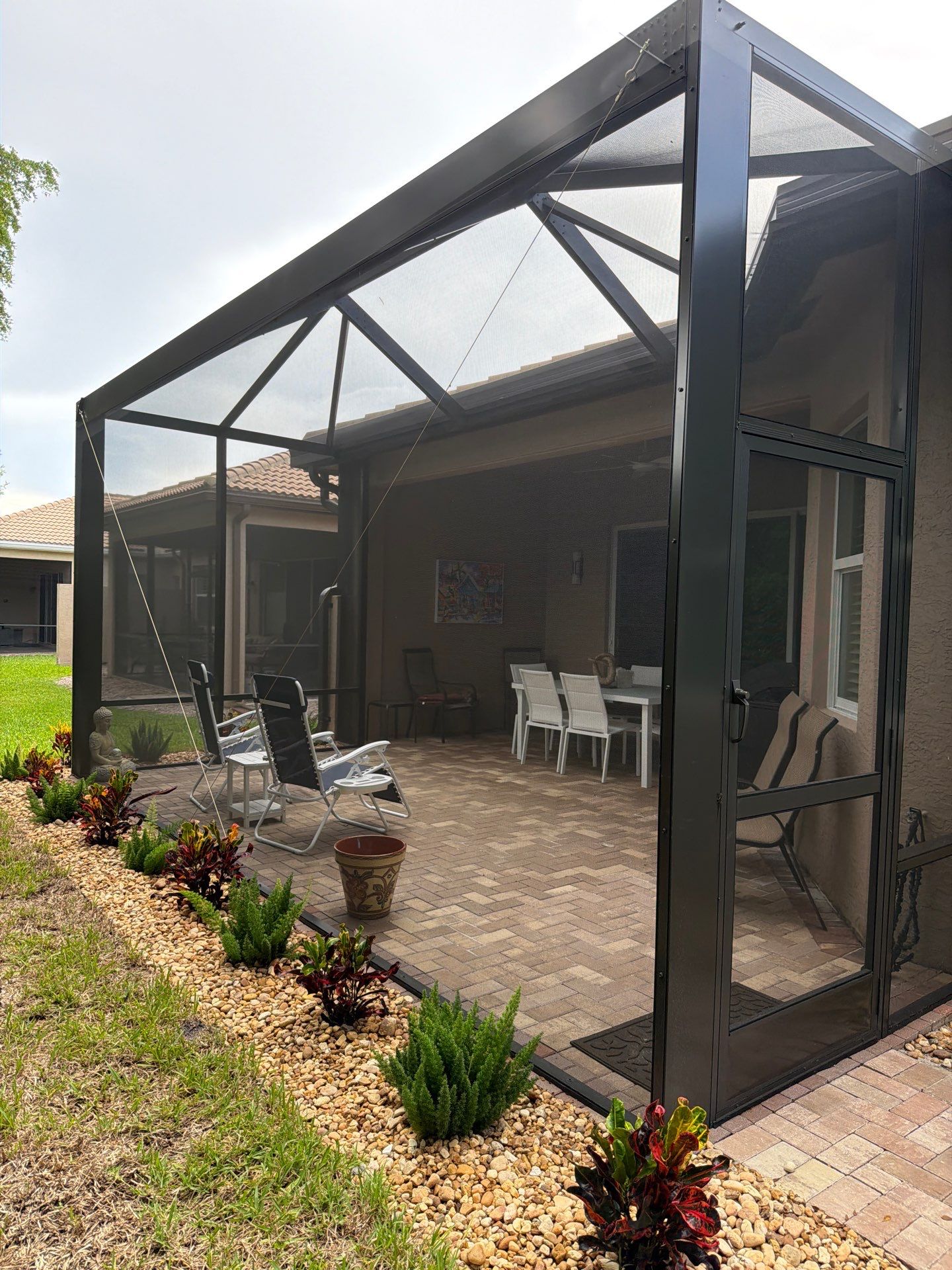 Screen Enclosure Installation in Valencia Cove by The Screen Depot, Inc