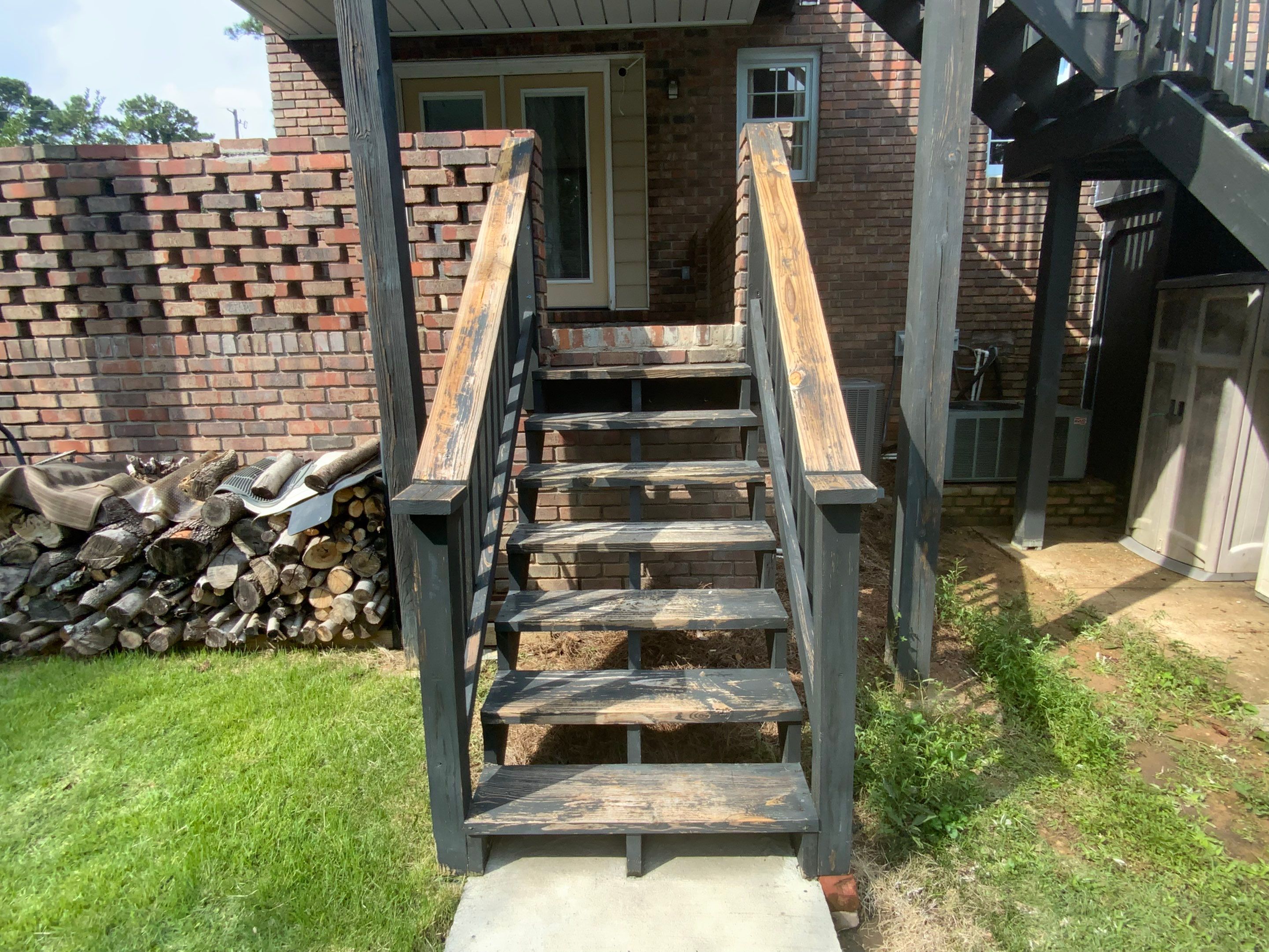 Full Exterior Trim Painting and Multi-Level Deck Staining by Swift Home Renovations