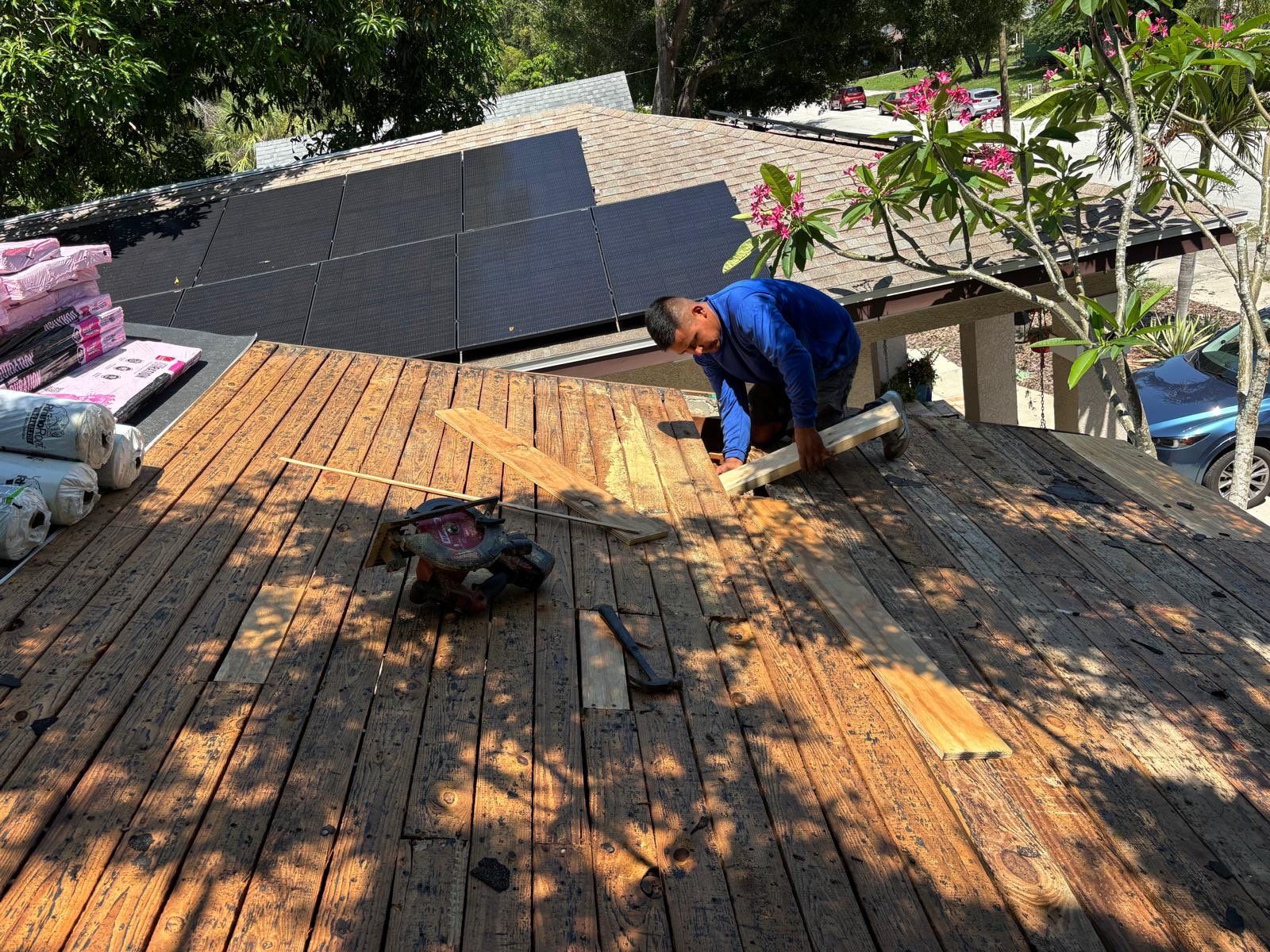 Project in St. Petersburg 33713 by Mitchell Roofing Company LLC 