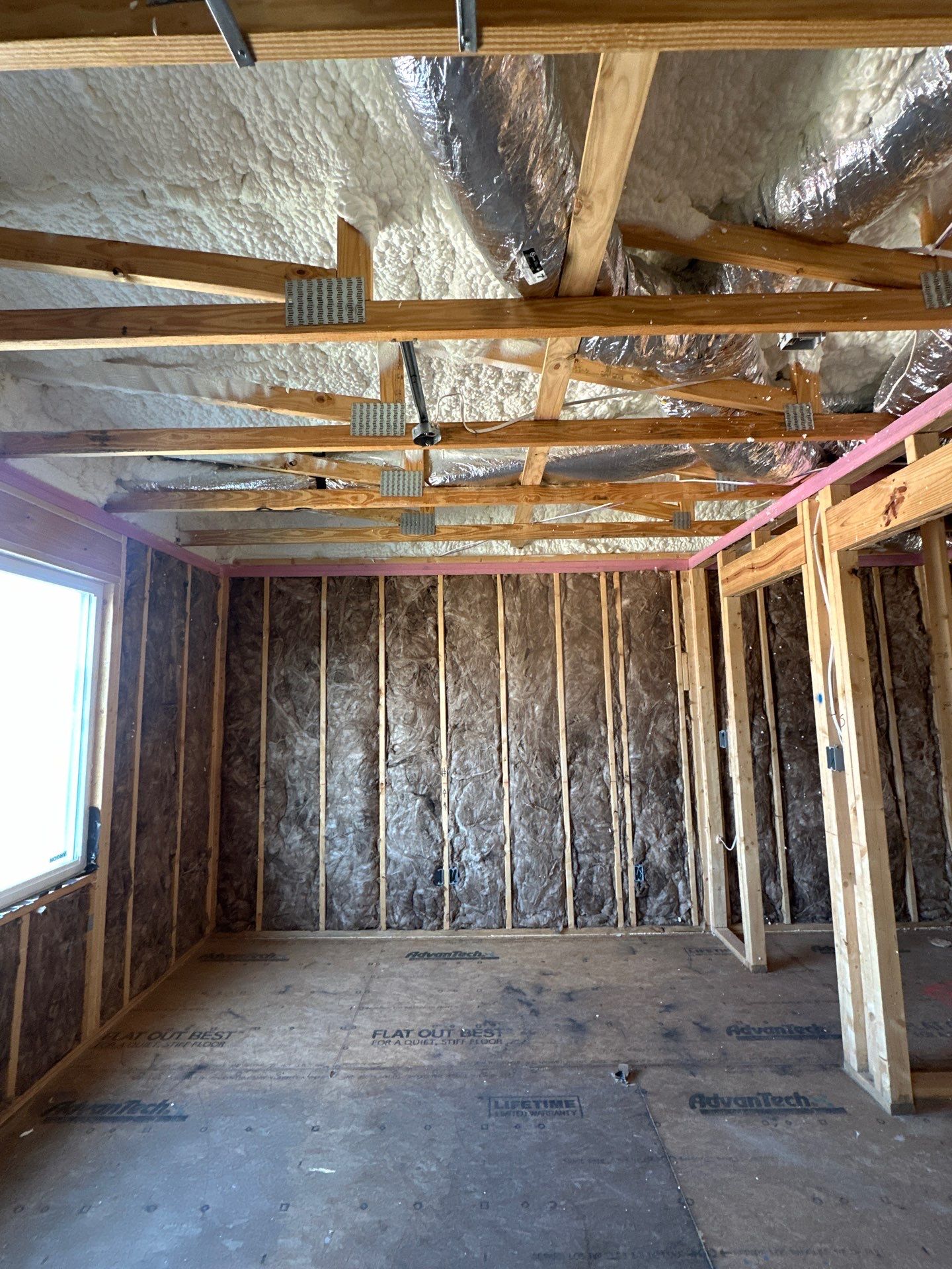 Batt/ Spray foam insulation by Apex Insulation Solutions