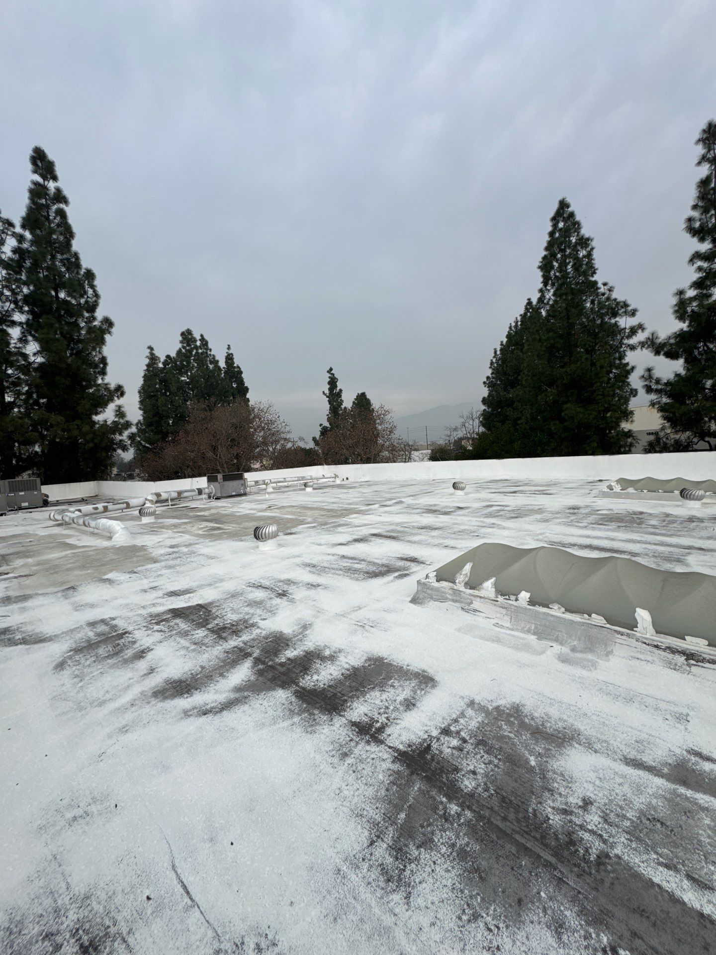 Silicone Coating - Commercial Property in Irwindale by Hull Brothers Roofing