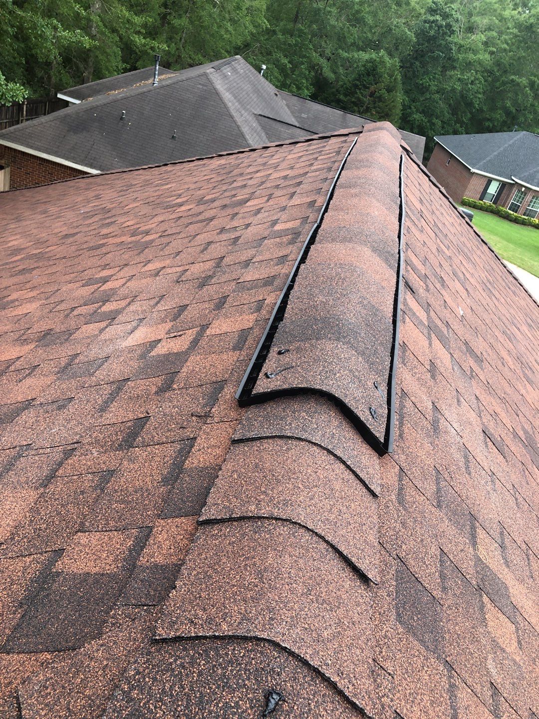 Residential Roofing Installation using Roof Replacement by American Roofing & Construction LLC