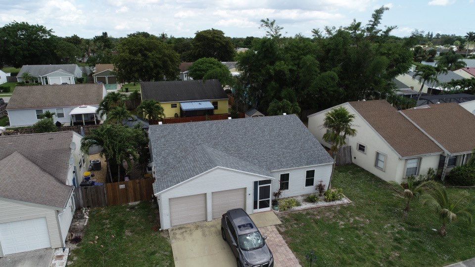 Shingle Re-Roof in West Palm by First Due Roofing