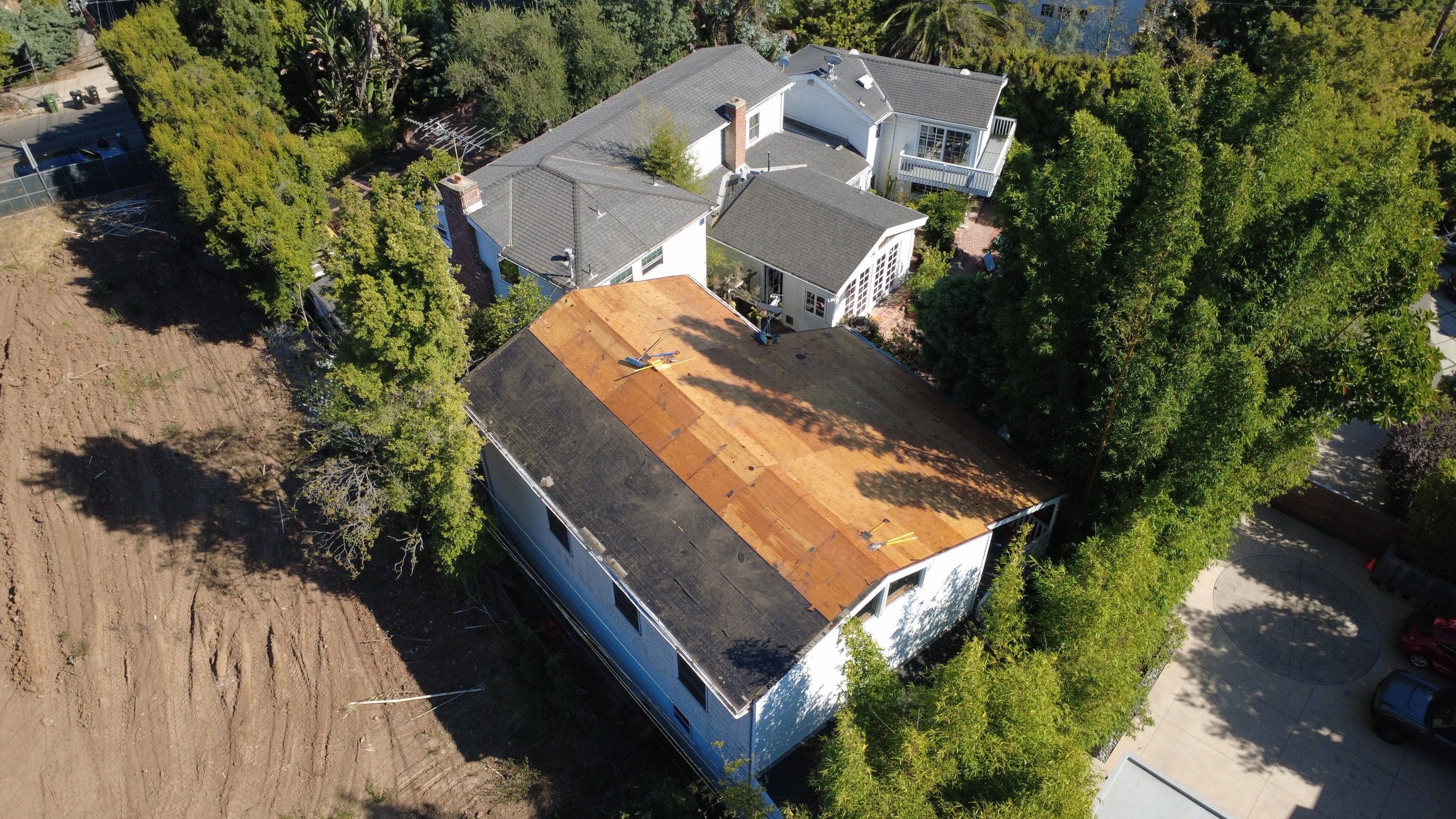 Residential Reroof in Brentwood by Hull Brothers Roofing