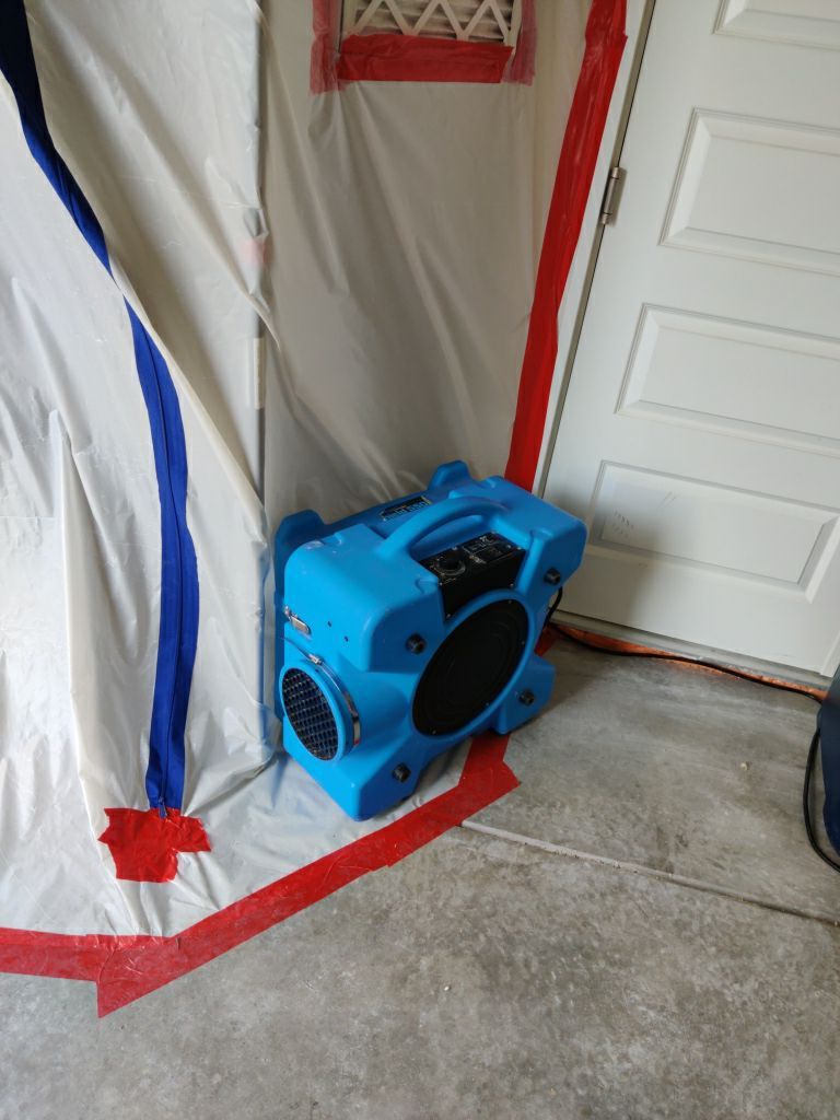 Mold Remediation in Garage by Accountable Home Services