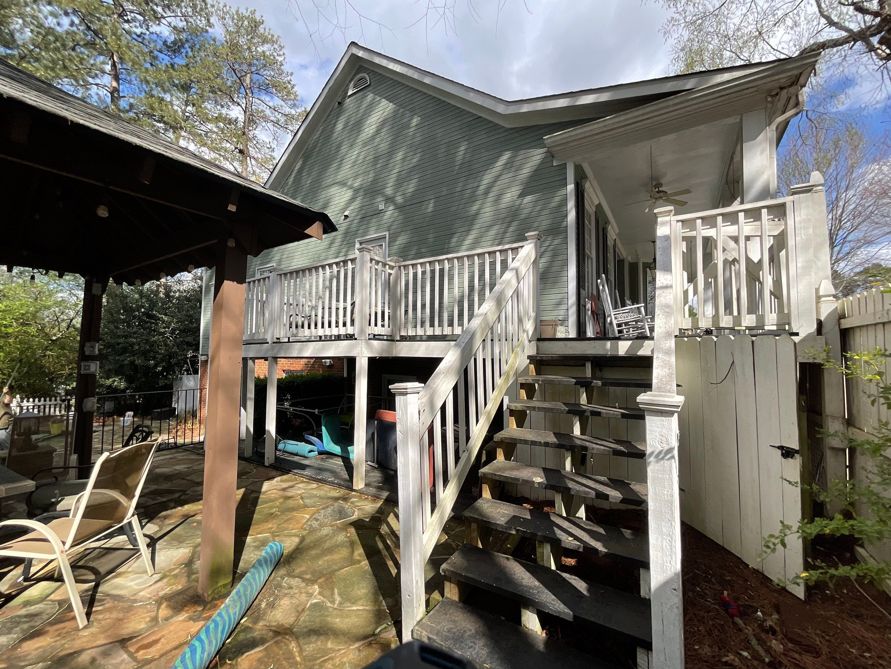Full Exterior Painting and Brick Refinishing in Dunwoody, Georgia by Swift Home Renovations