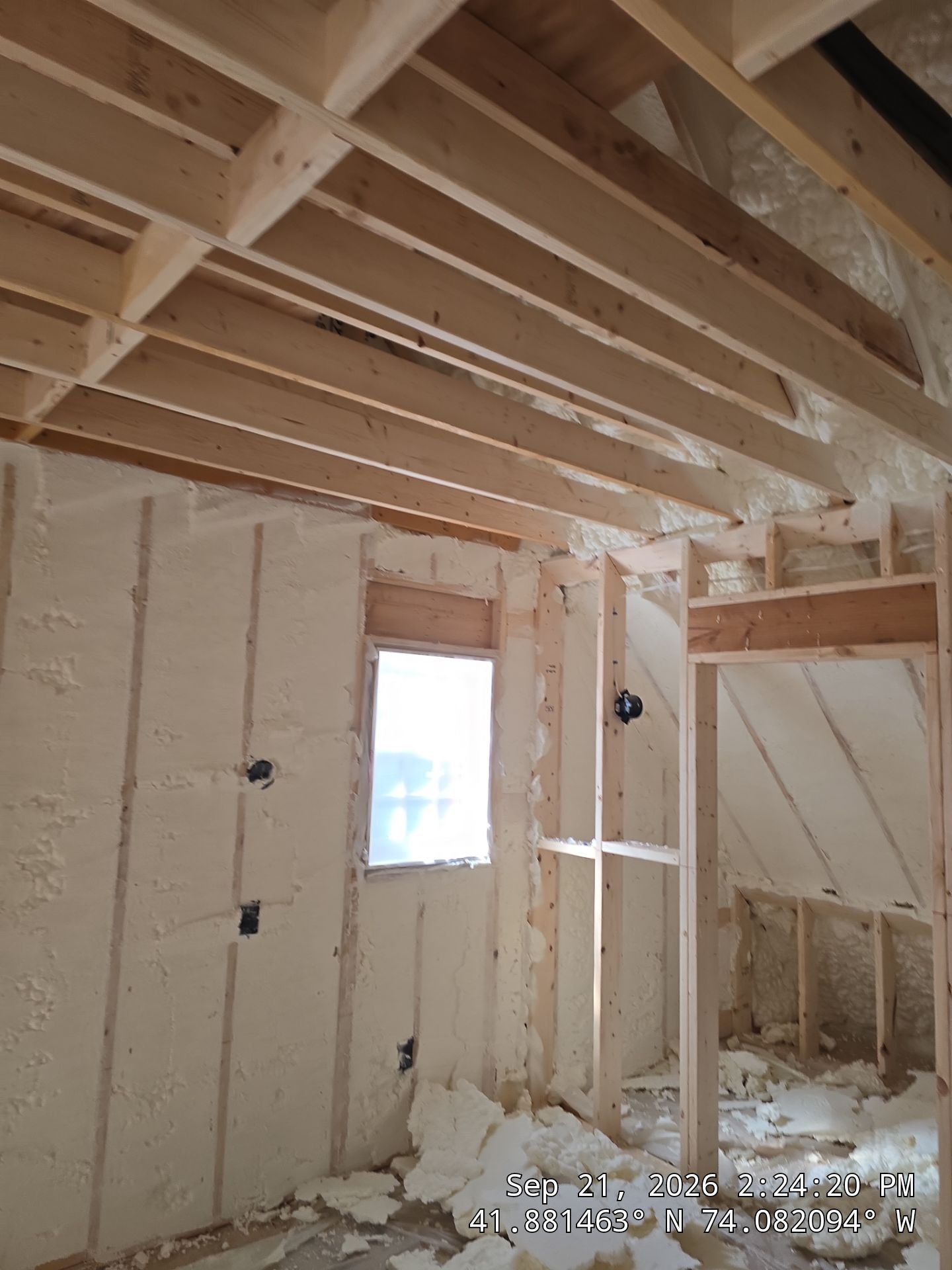 High-Performance Spray Foam Insulation for New Home in Kingston by NYS Foam & Energy