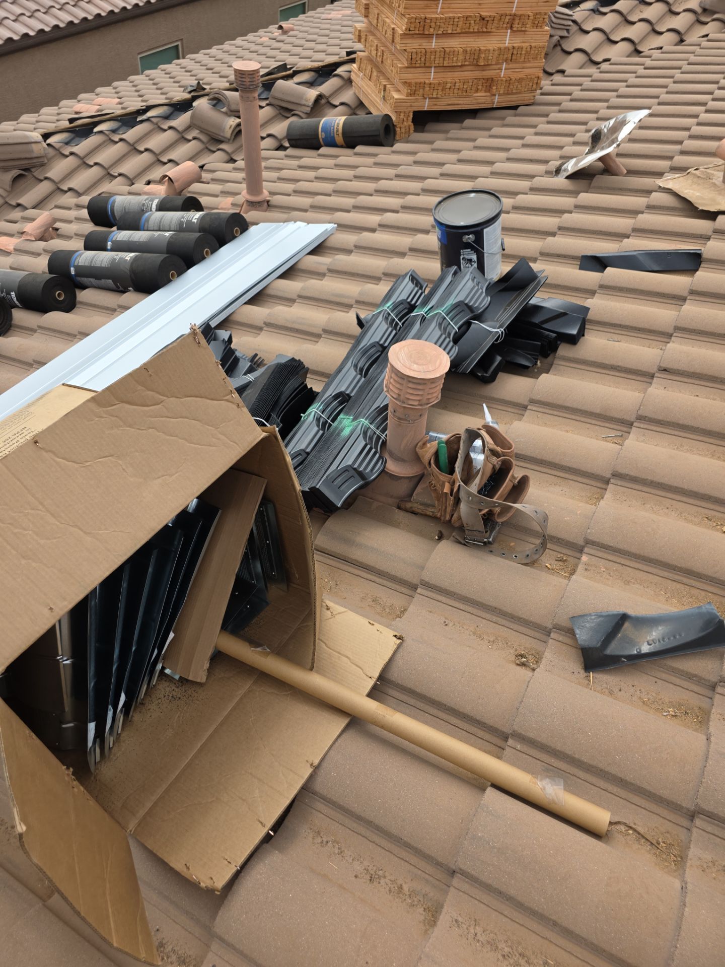 Recent Rain and Storm Damage in Gilbert by Weather-Tite Roofing