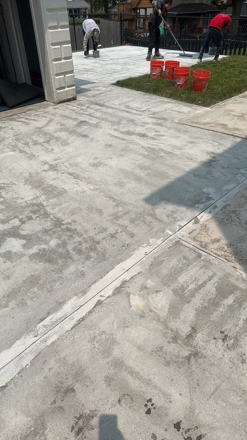 Driveway Project in Pittsburgh by Floors in a Day, Inc