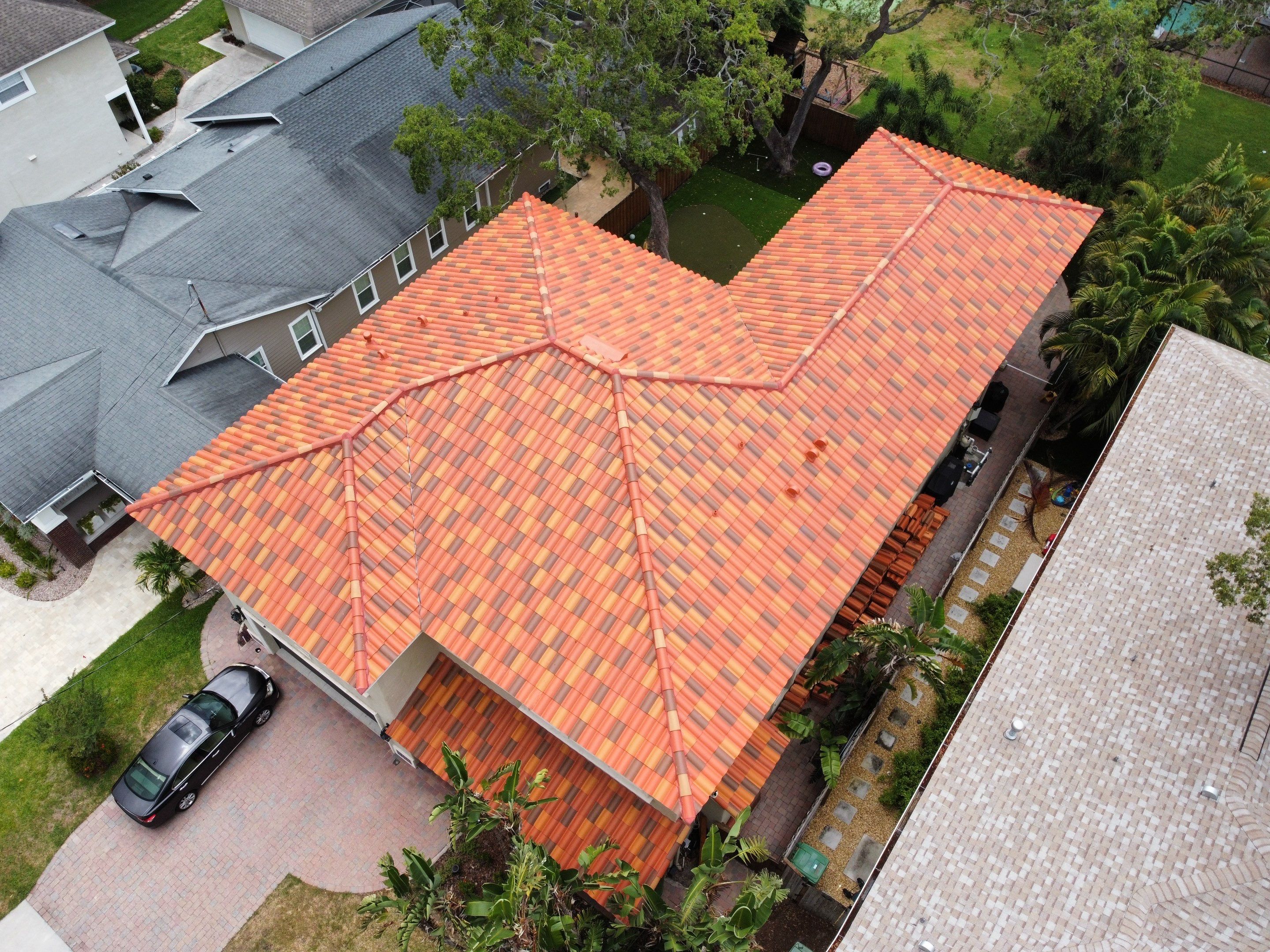 Roof Replacement in Tampa, FL. by Steadfast Roofing 
