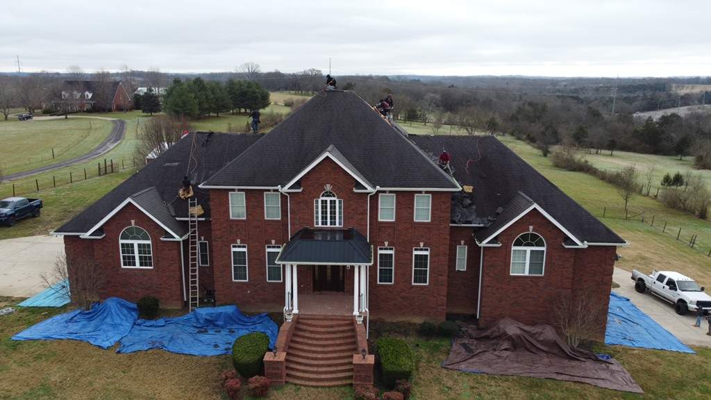 Commercial Roofing Installation using GAF HDZ Roofing System  by Undersun Roofing 