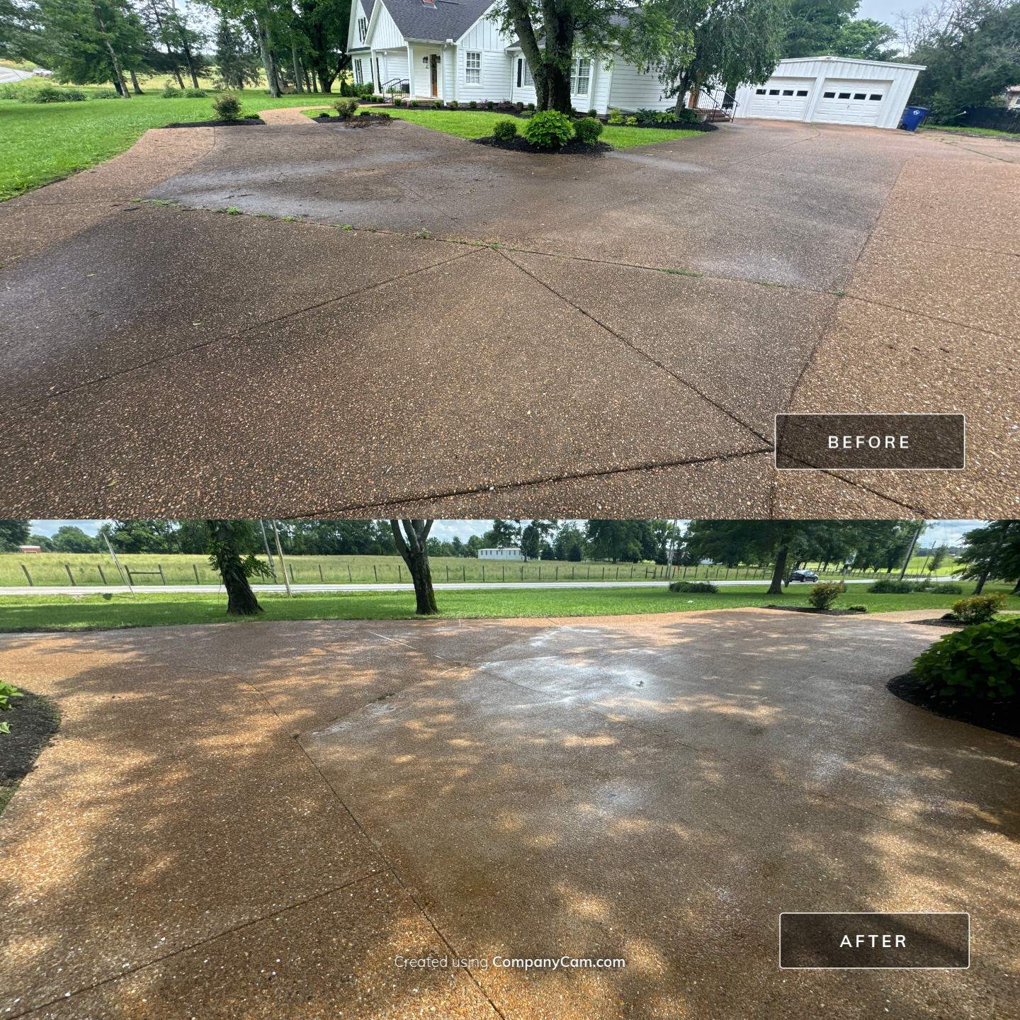 John's Driveway by Mr. Mister Power Washing