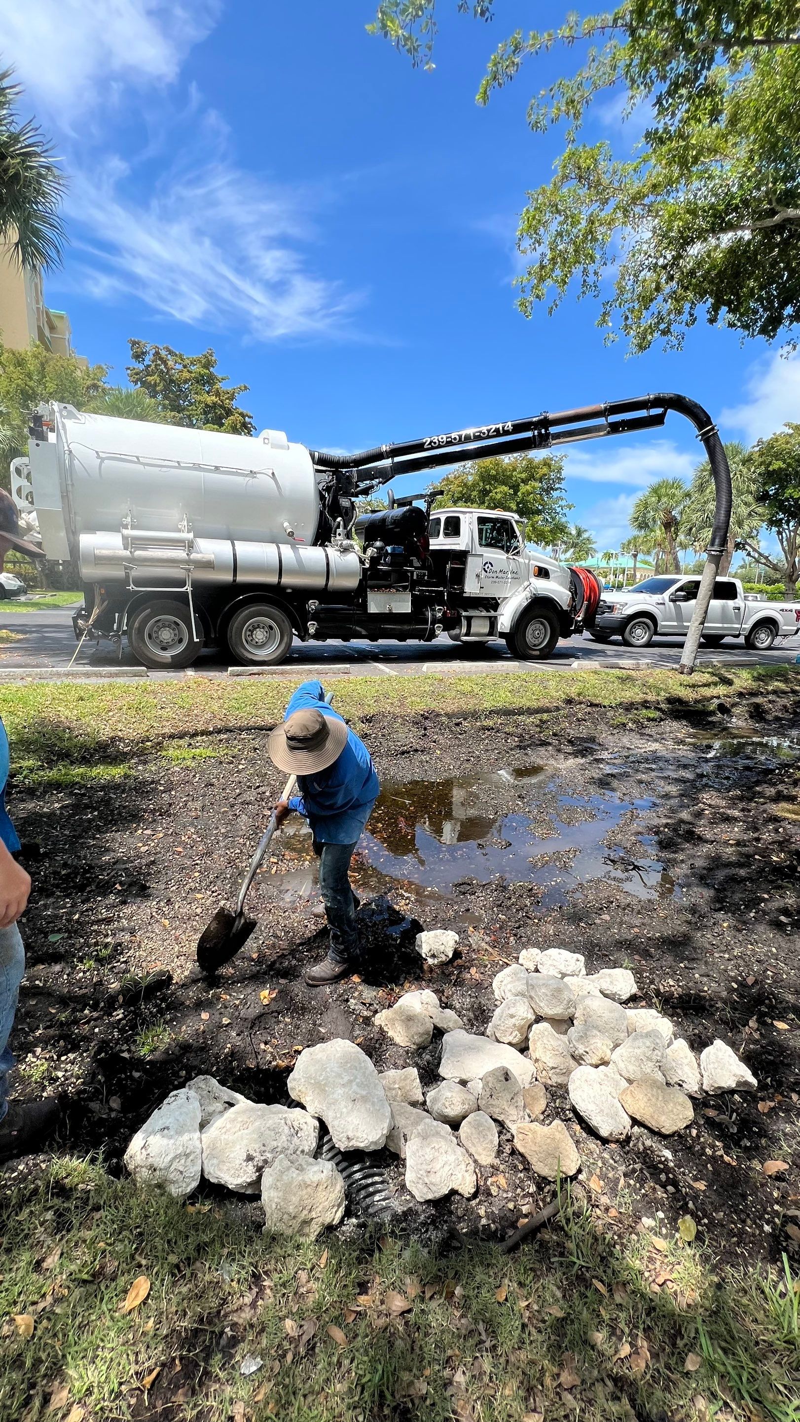 Marco Island Condo Stormwater System Maintenance by Don Mar, Inc. Storm Water Solutions