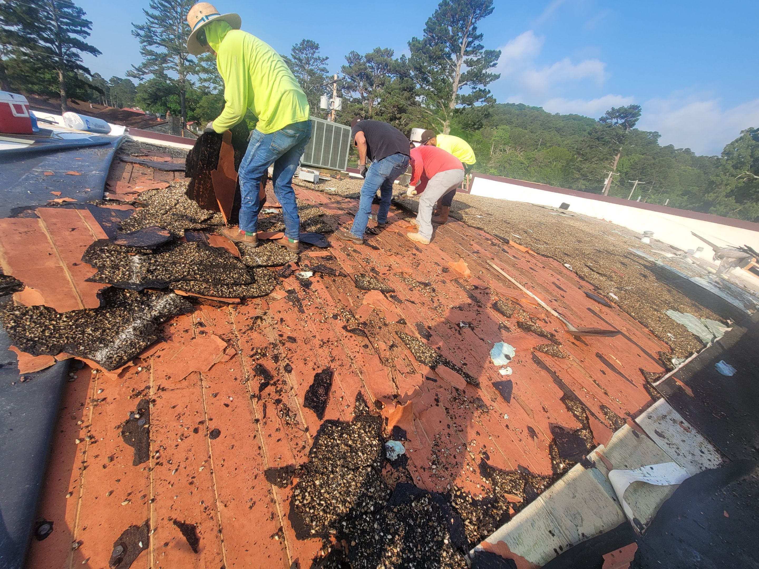 Choctaw Nation Healthcare Center - White Building by Hostetler Roofing