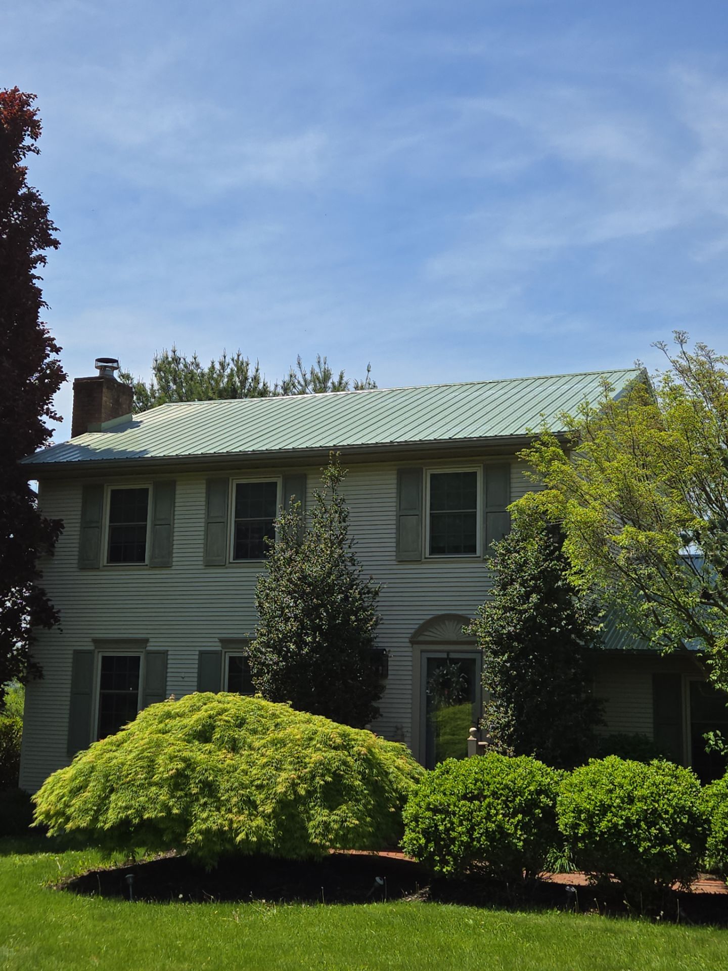 April Taylor Full Metal Roof Installation  by Good Hands Roofing