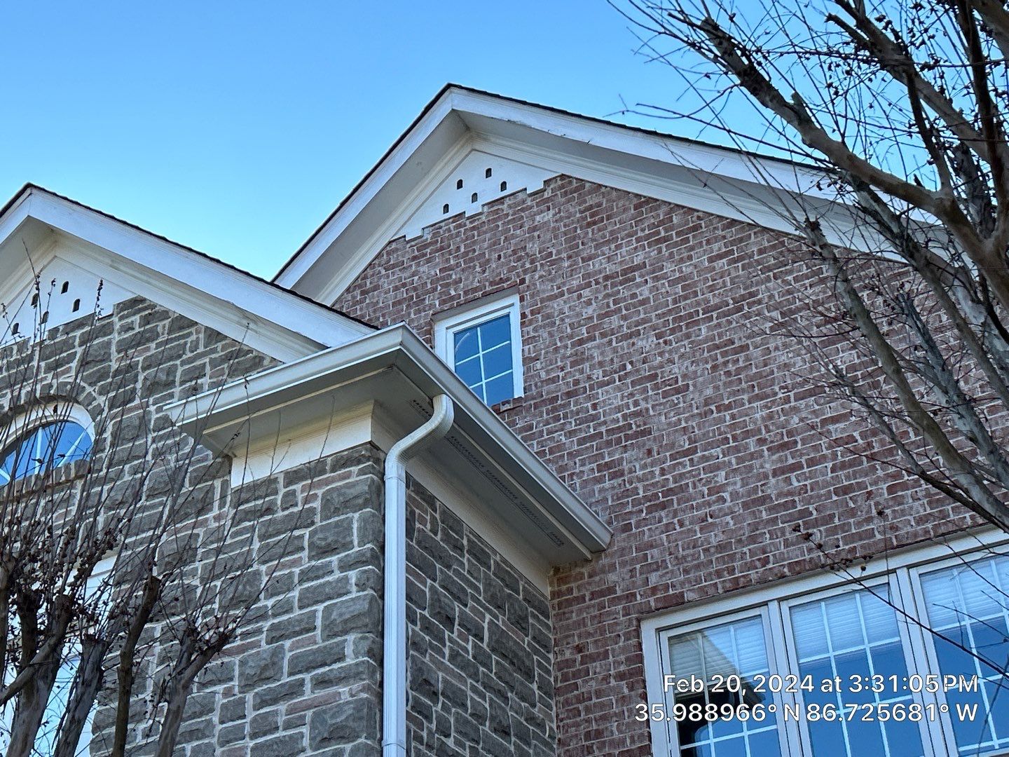 Brentwood - Sunset Rd. Exterior  by Nashville House Painters 