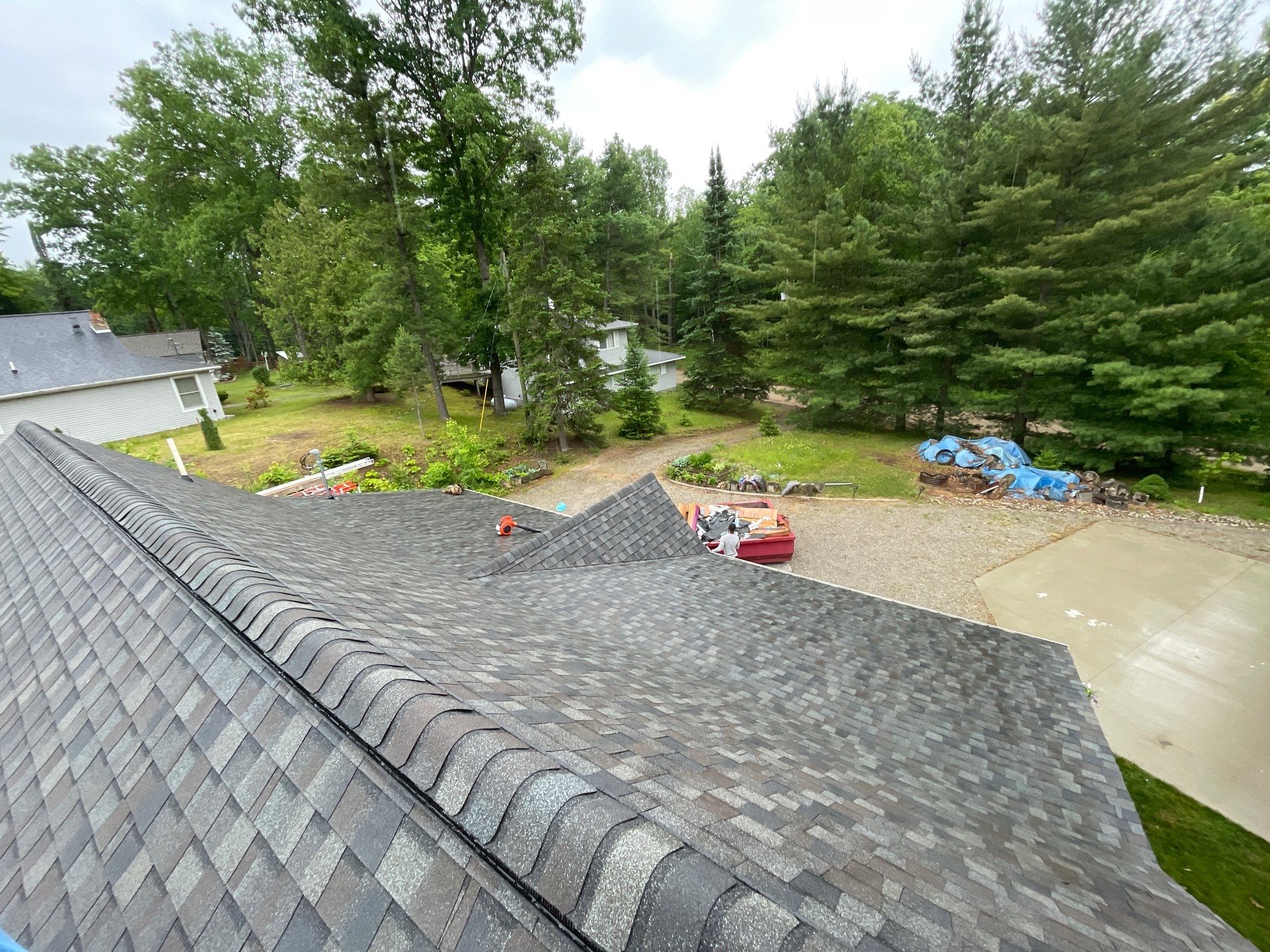 Roof Replacement using Certainteed ClimateFlex Northgate by GRACCO