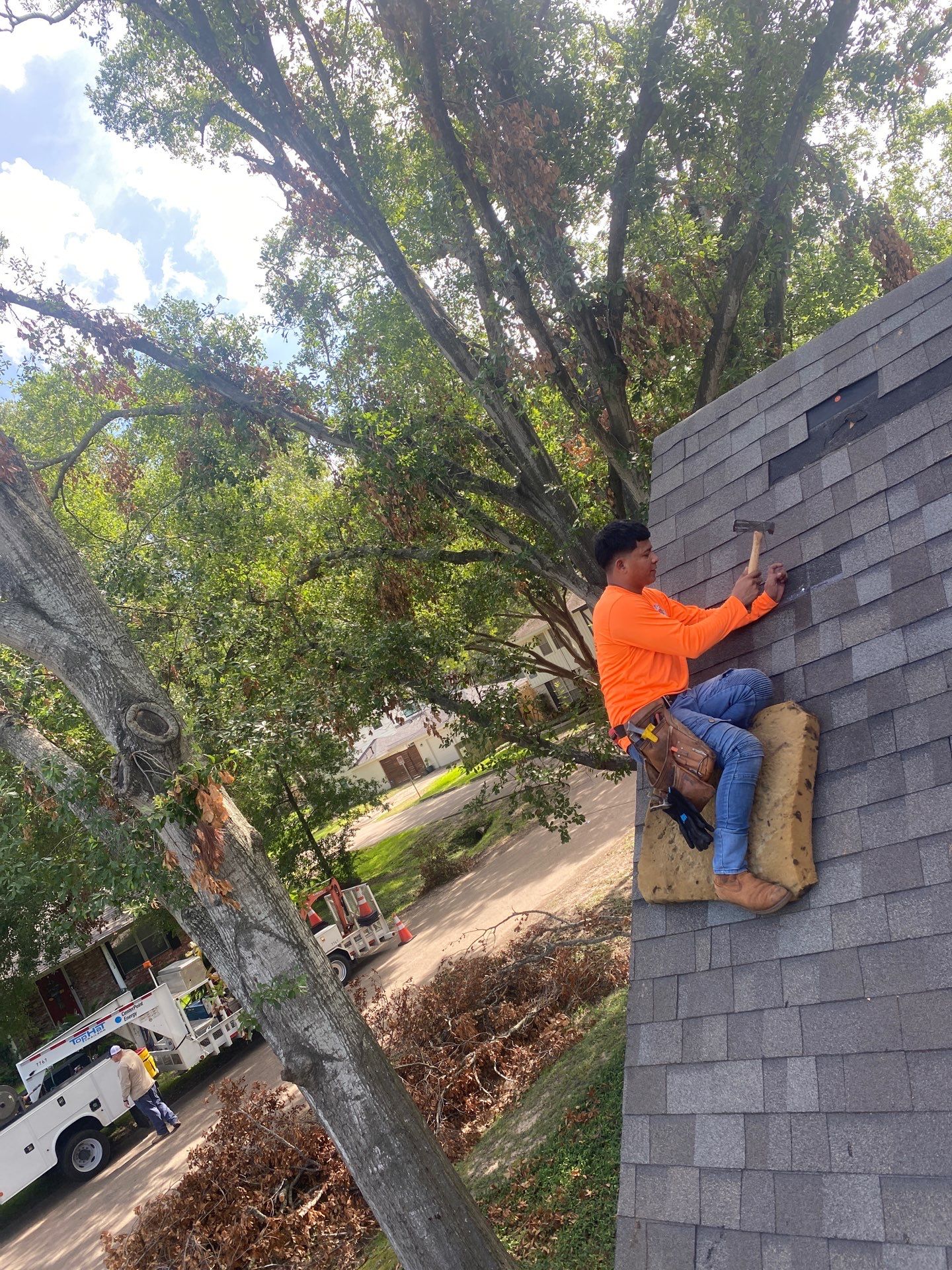Residential Roofing Repair using Owen's Corning Duration (Lifetime) Shingles by Roof Repair Company