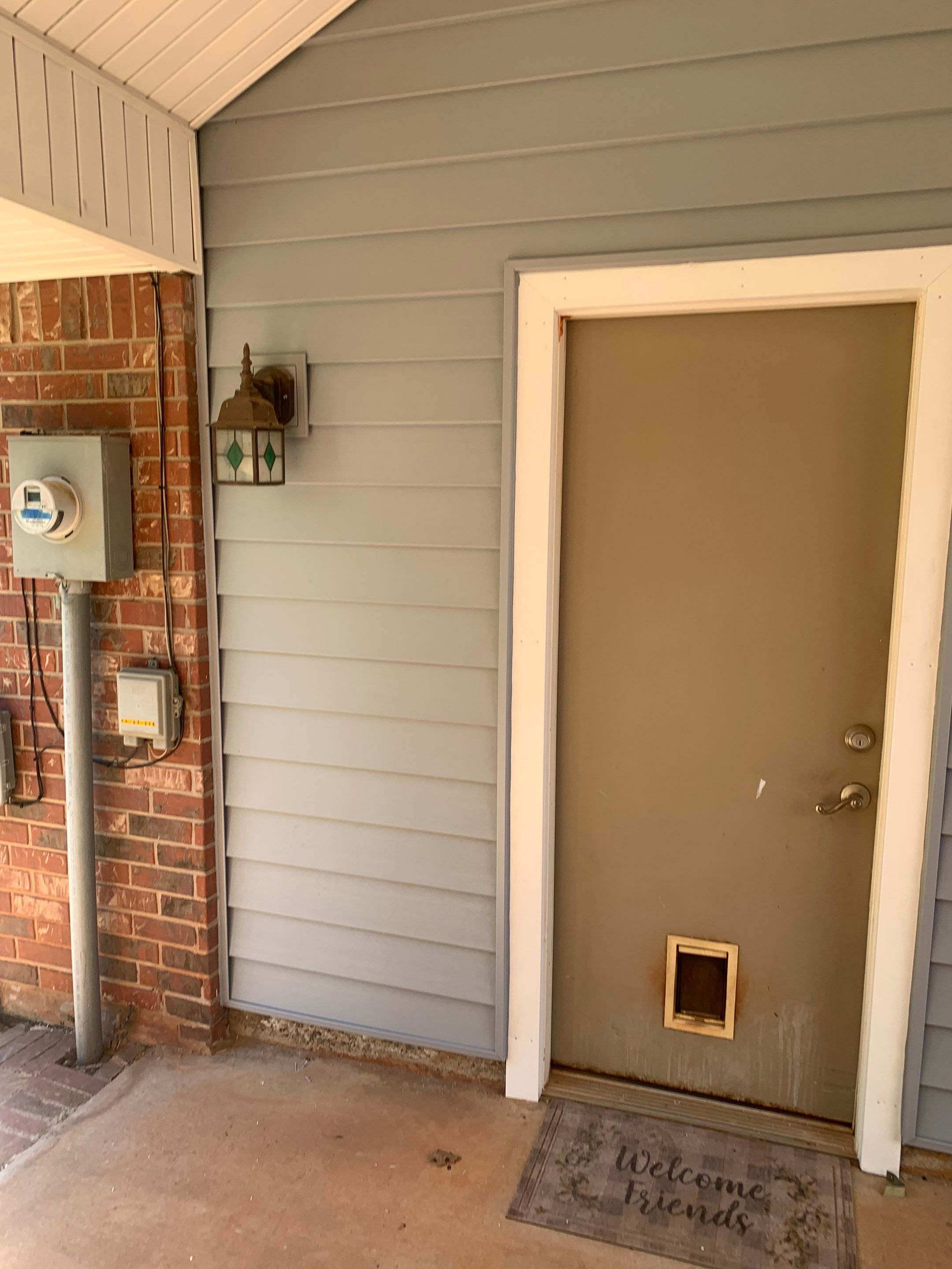 siding & soffit replacement in Blanchard by McCann's Roofing and Construction