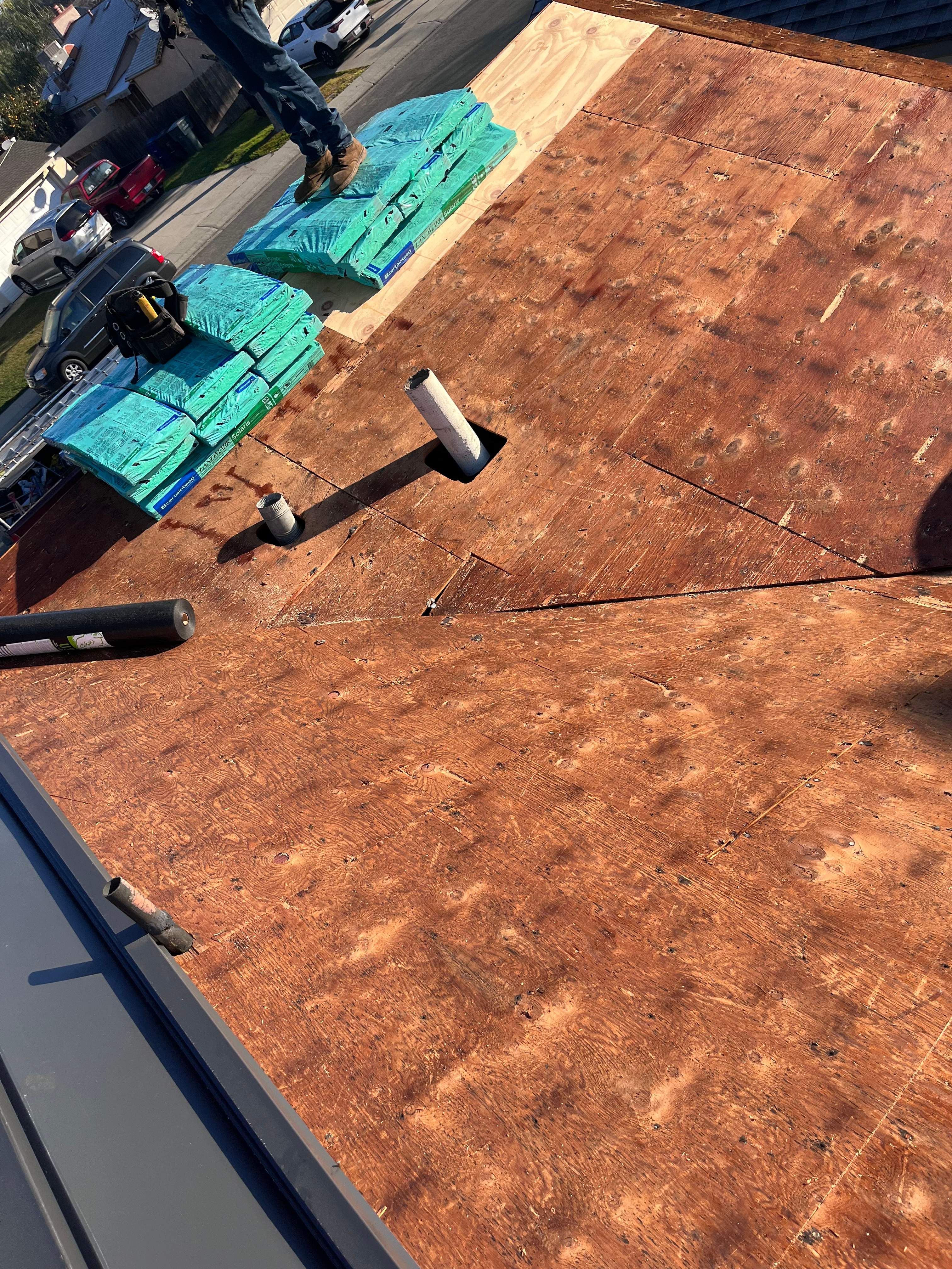 Roof Installation in Modesto CA by Grandmark Service Company