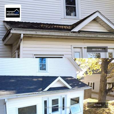 Entryway Roof Restoration & Shingle Upgrade