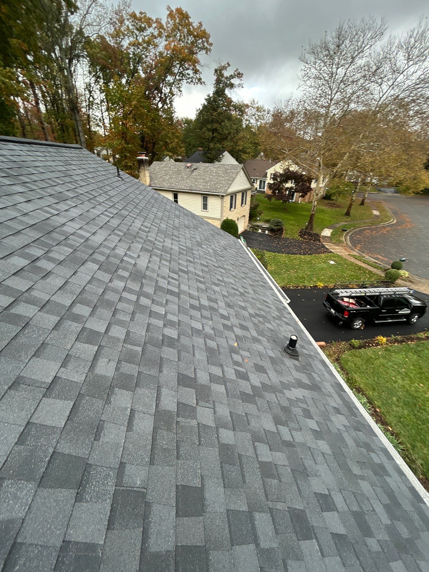 Alexandria :Residential Roof Replacement with CertainTeed Landmark Pro in Max Def Moire Black  by RM Banning, Inc.