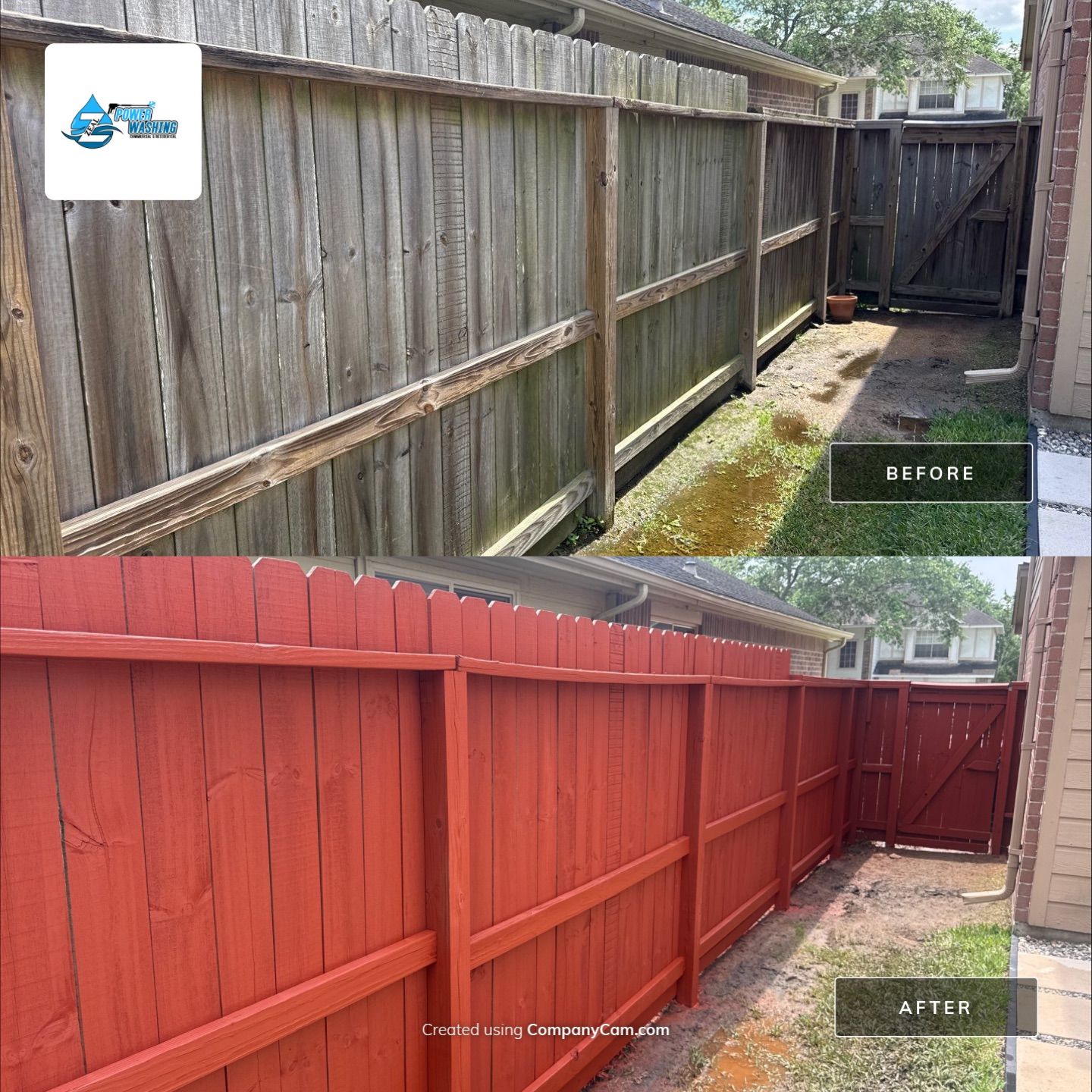 Night and day difference! by Zeal Power Washing