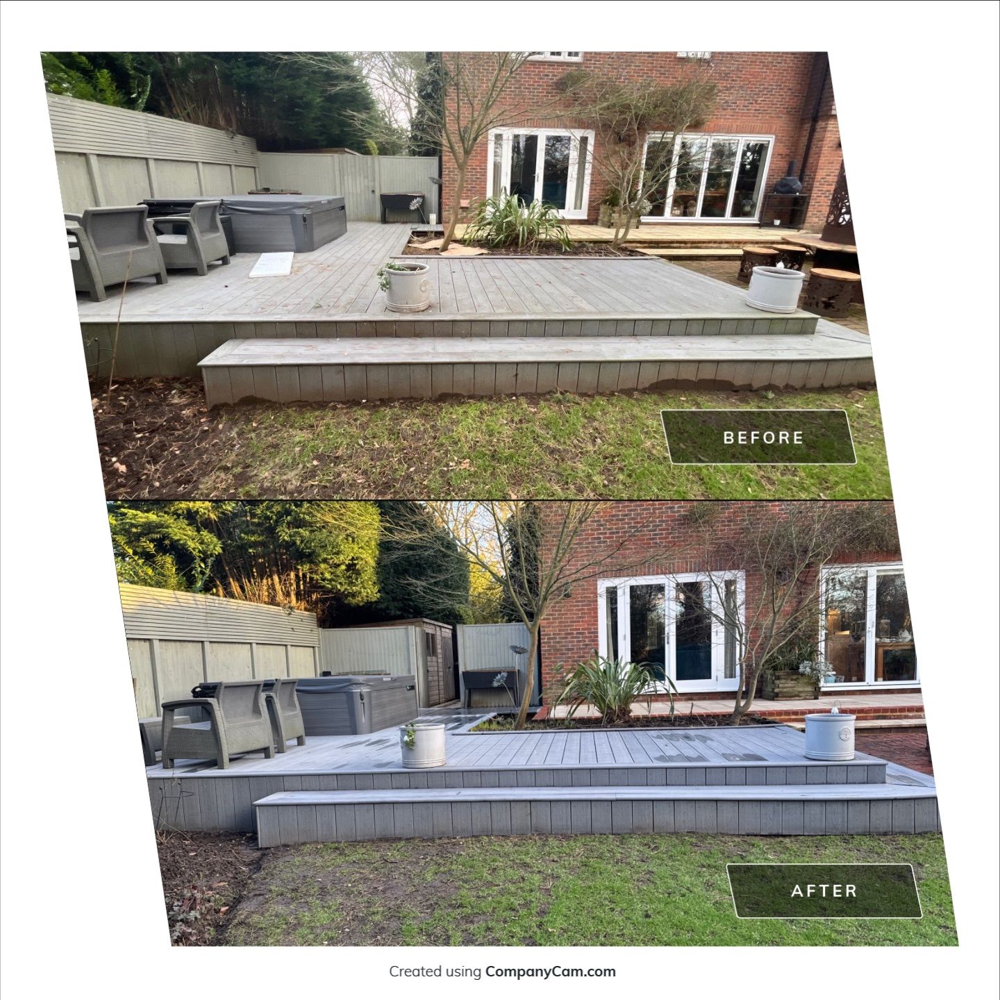 Roof - Driveway - Patio Clean using 18inch Whirlaway FSC by Ges Exterior Cleaning ltd