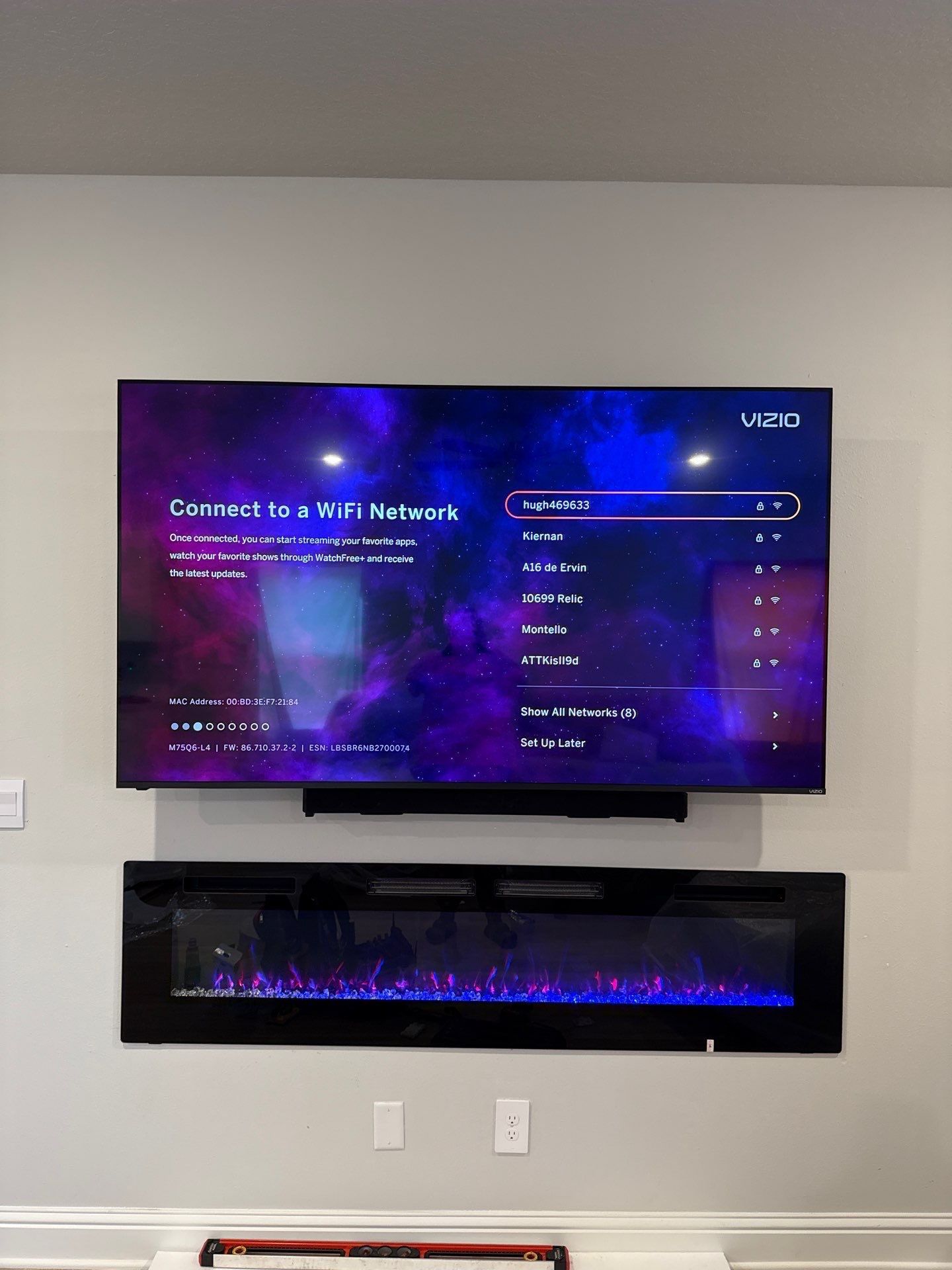 Fireplace TV Mounting Projects by Hangman Mounting & Installation 