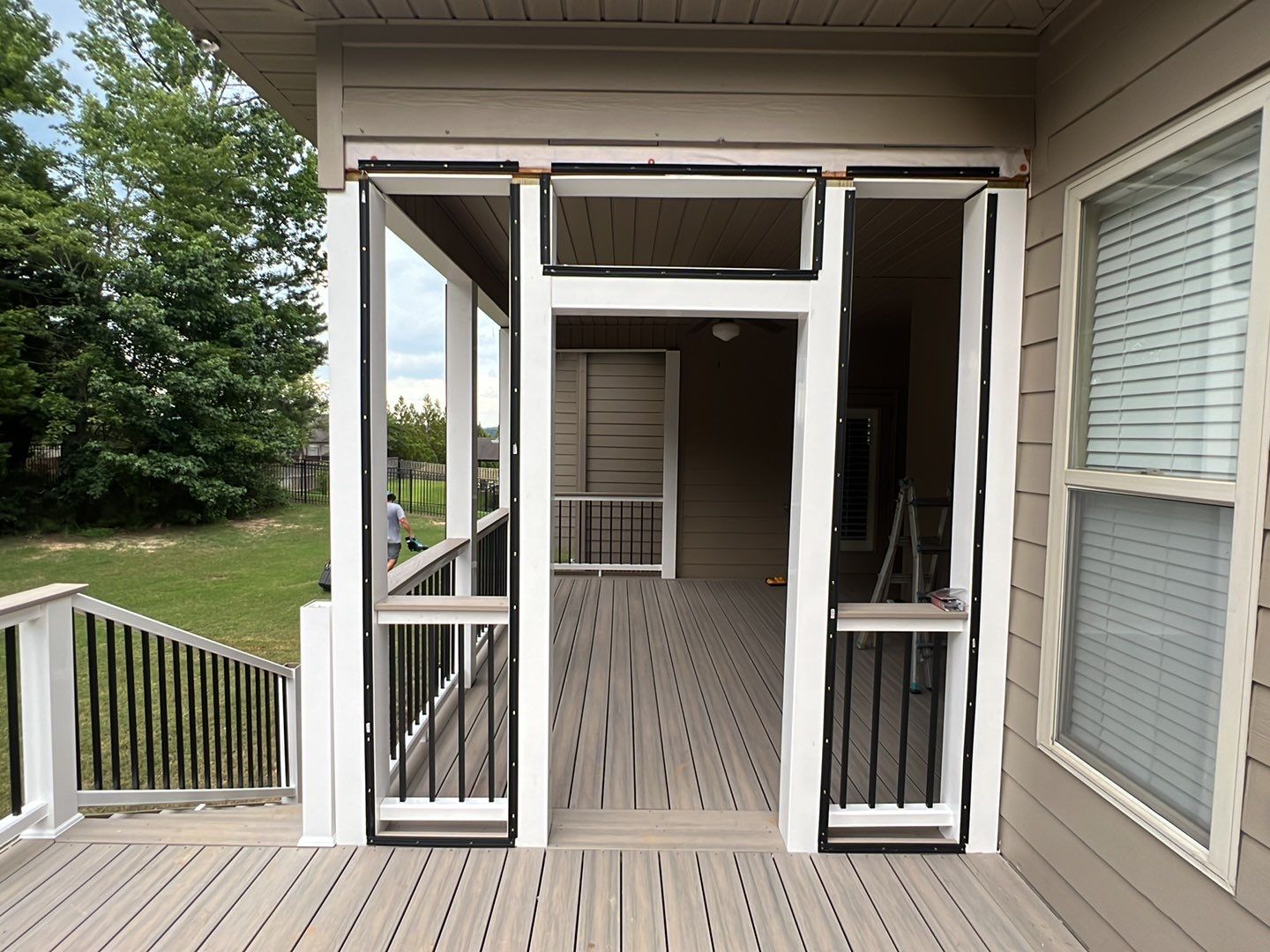 Tiffany Estates - Composite Deck Installation  by Pillar and Pine