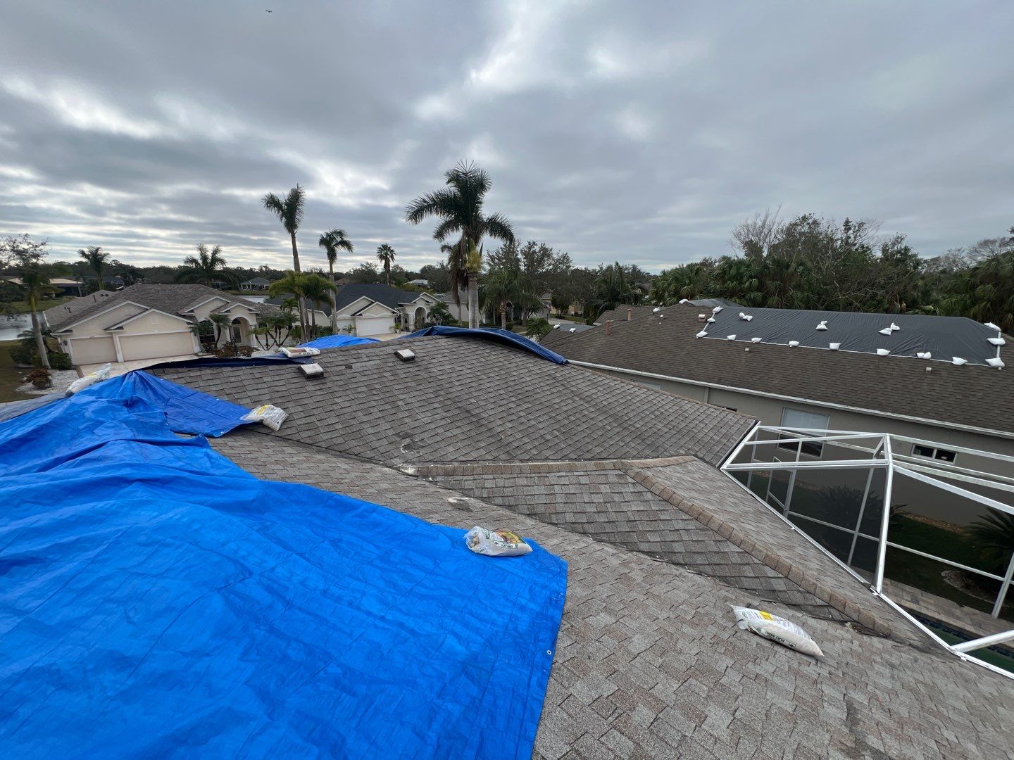 Residential Roofing Installation using Owens Corning Duration Shingles by Four Peaks Roofing