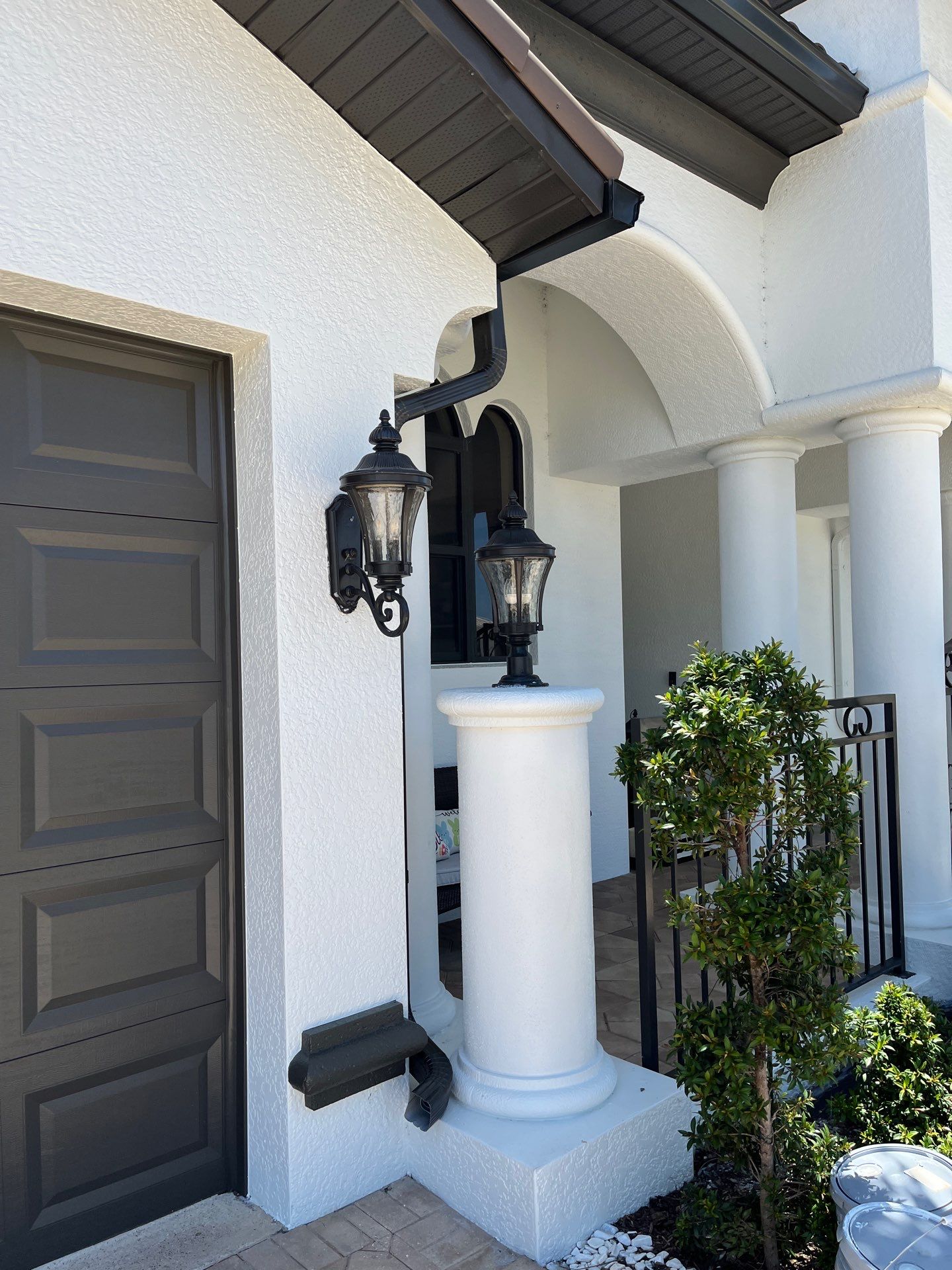 Stylish seamless gutters in Cape Coral FL by Gutter Professors