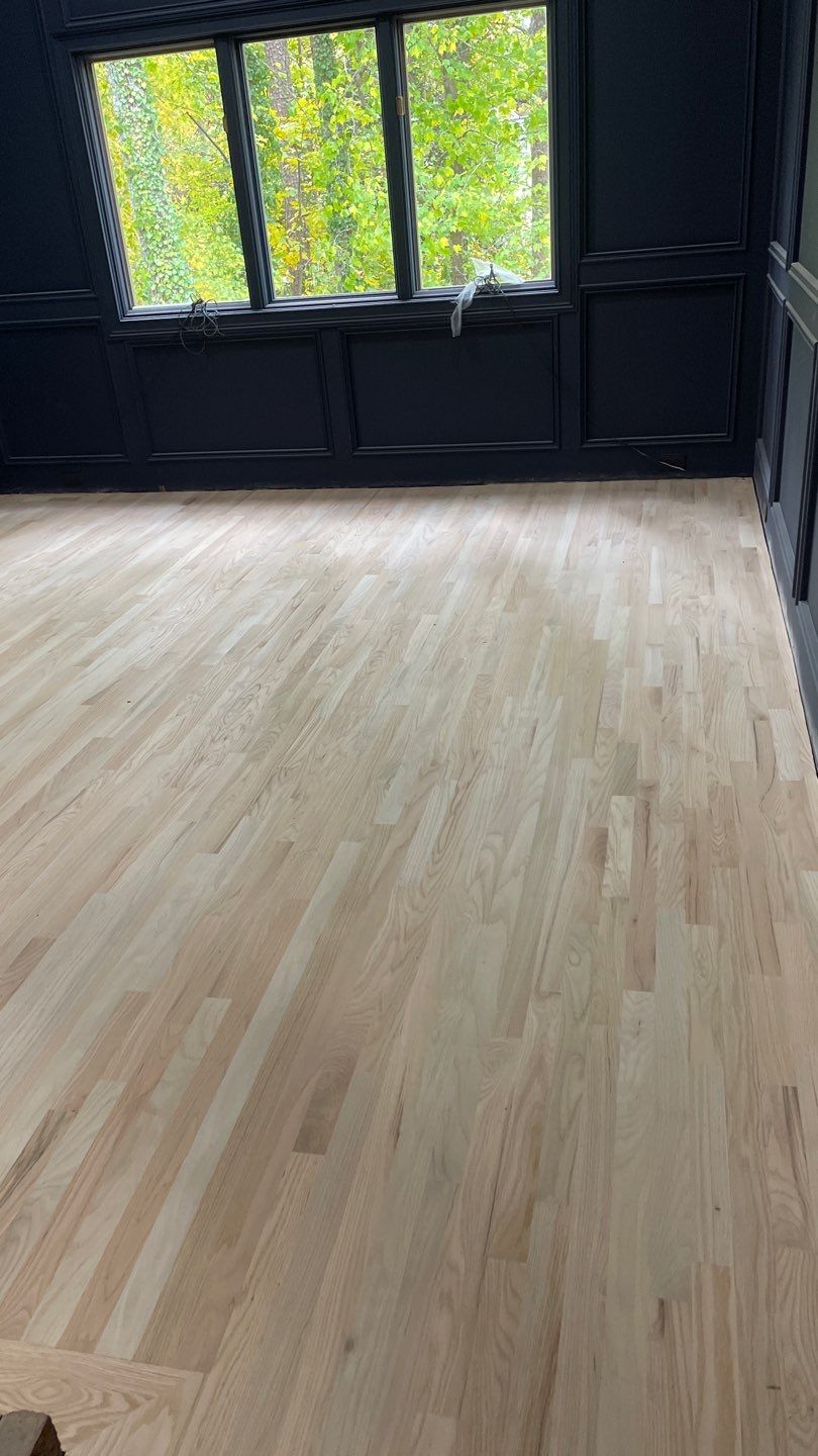 New 2.25" solid red oak by Footprints Floors of East Atlanta