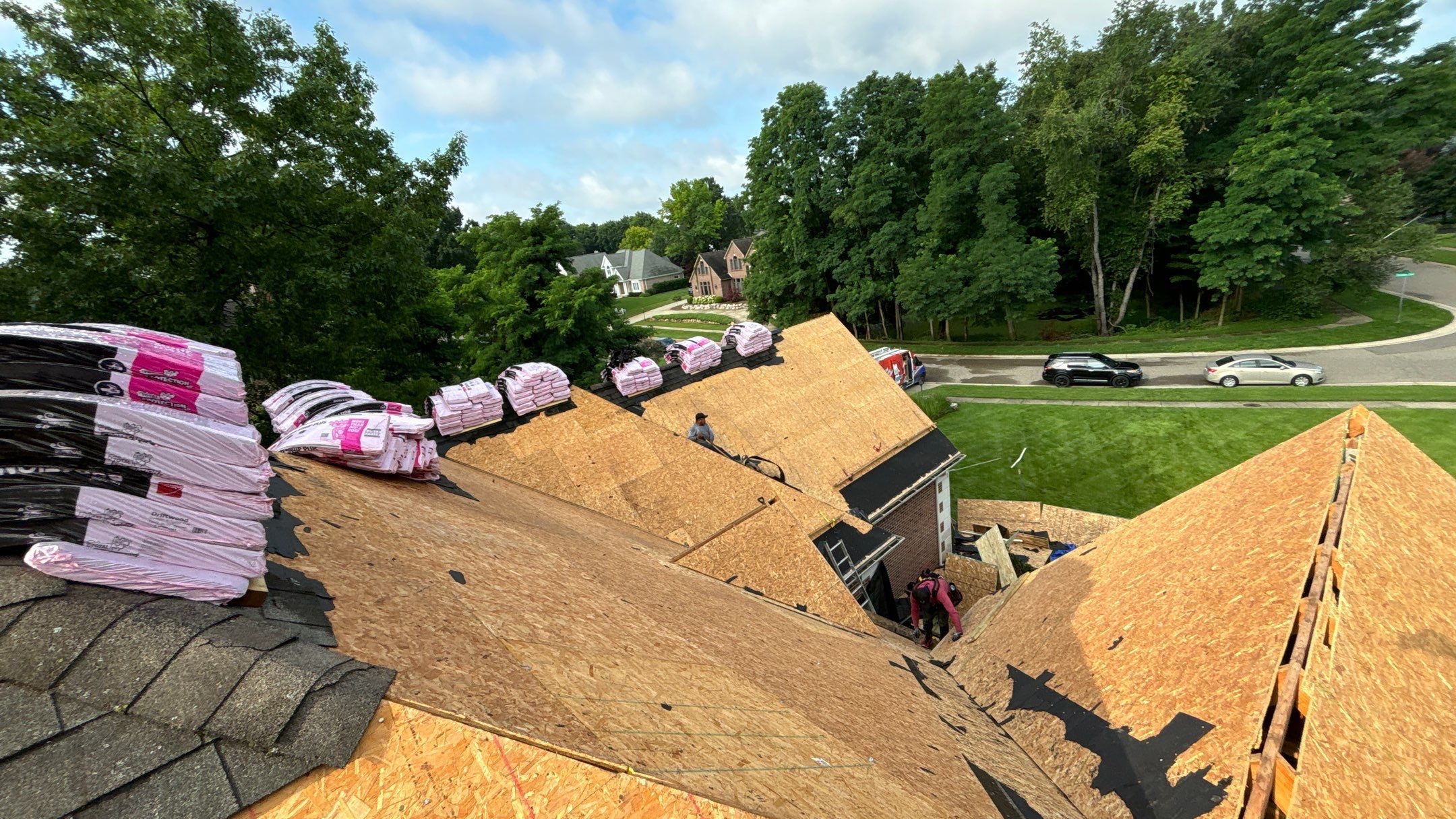 Roof Replacement using Owens Corning Duration by 180 Contractors