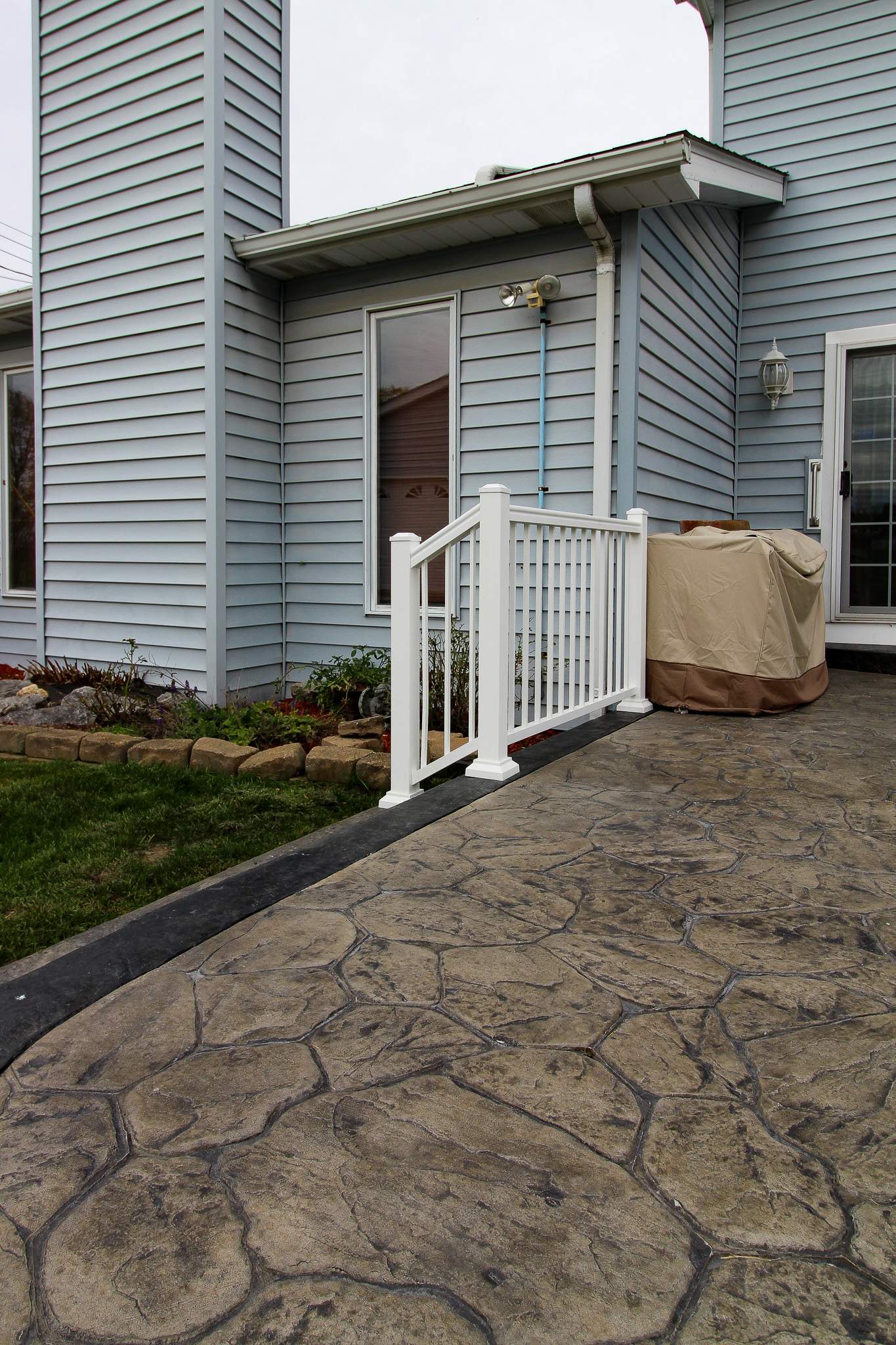 Stamped Concrete by Ivy Lea Construction