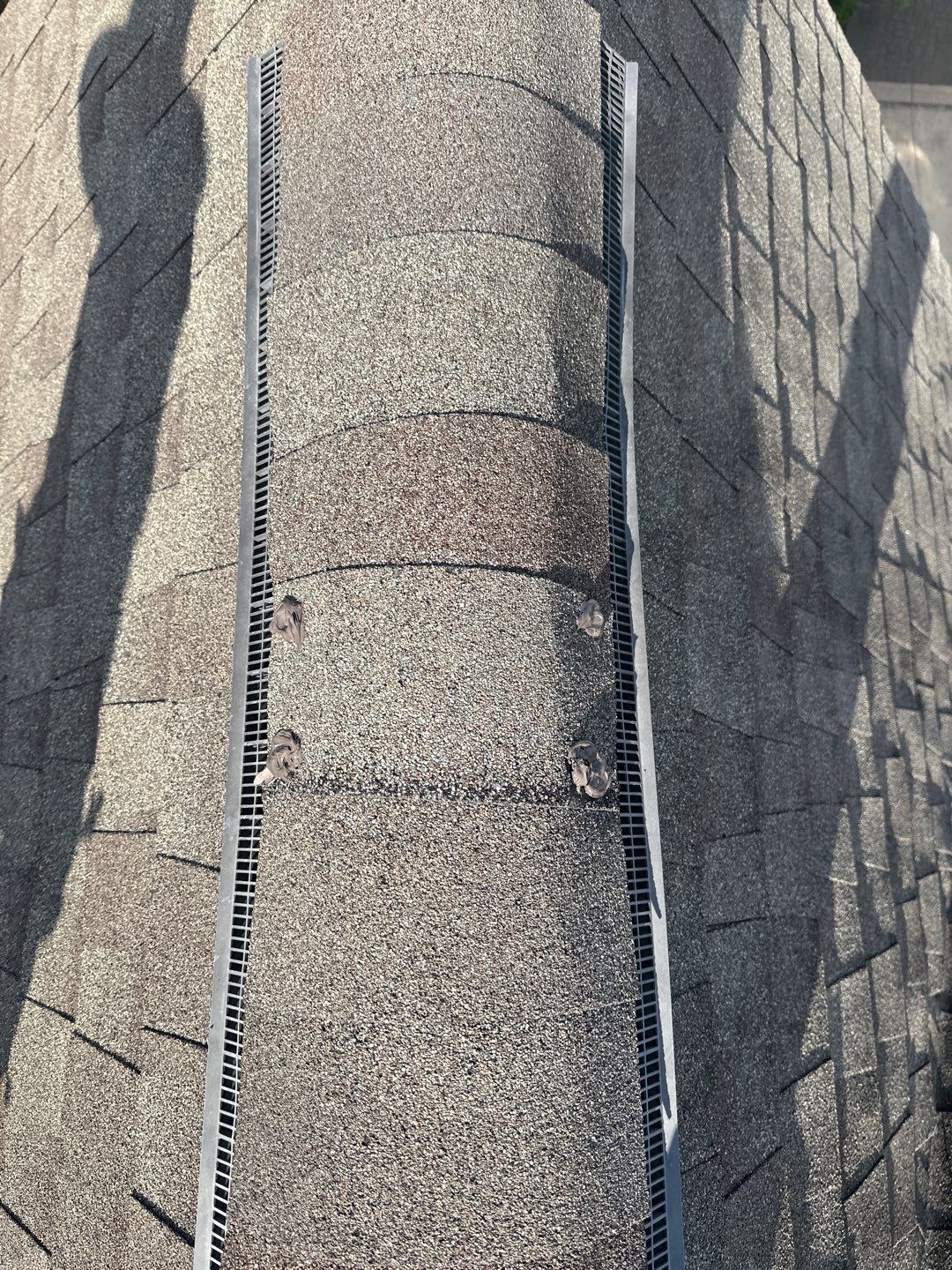 Hail Damage using Owen's Corning Duration (Lifetime) Shingles by Roof Repair Company