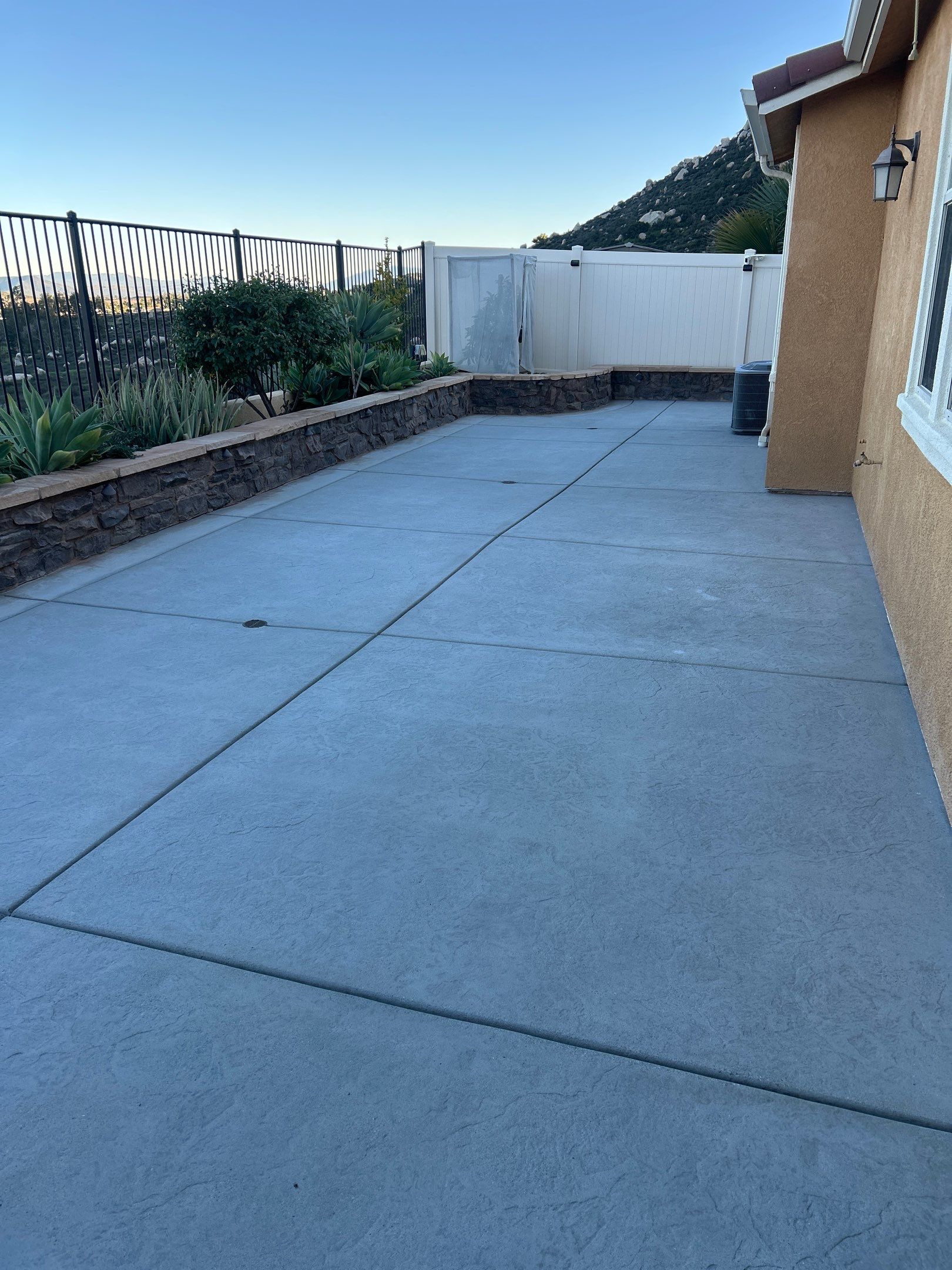 Sandblasting Paint Off Concrete & Sealing in Lake Elsinore, CA by La Power Washing Inc