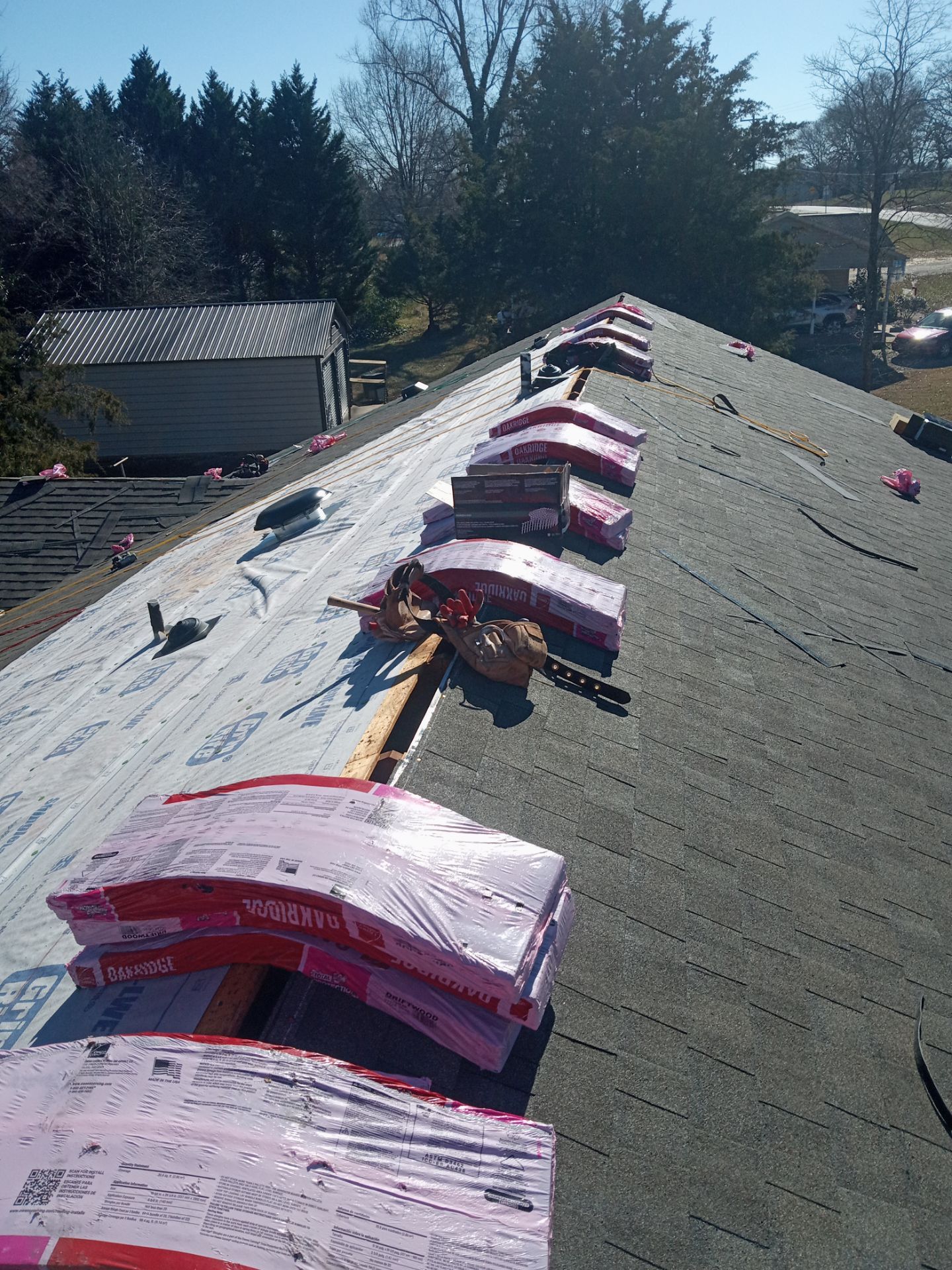 Morgan's Roof by BROCK BUILDERS 