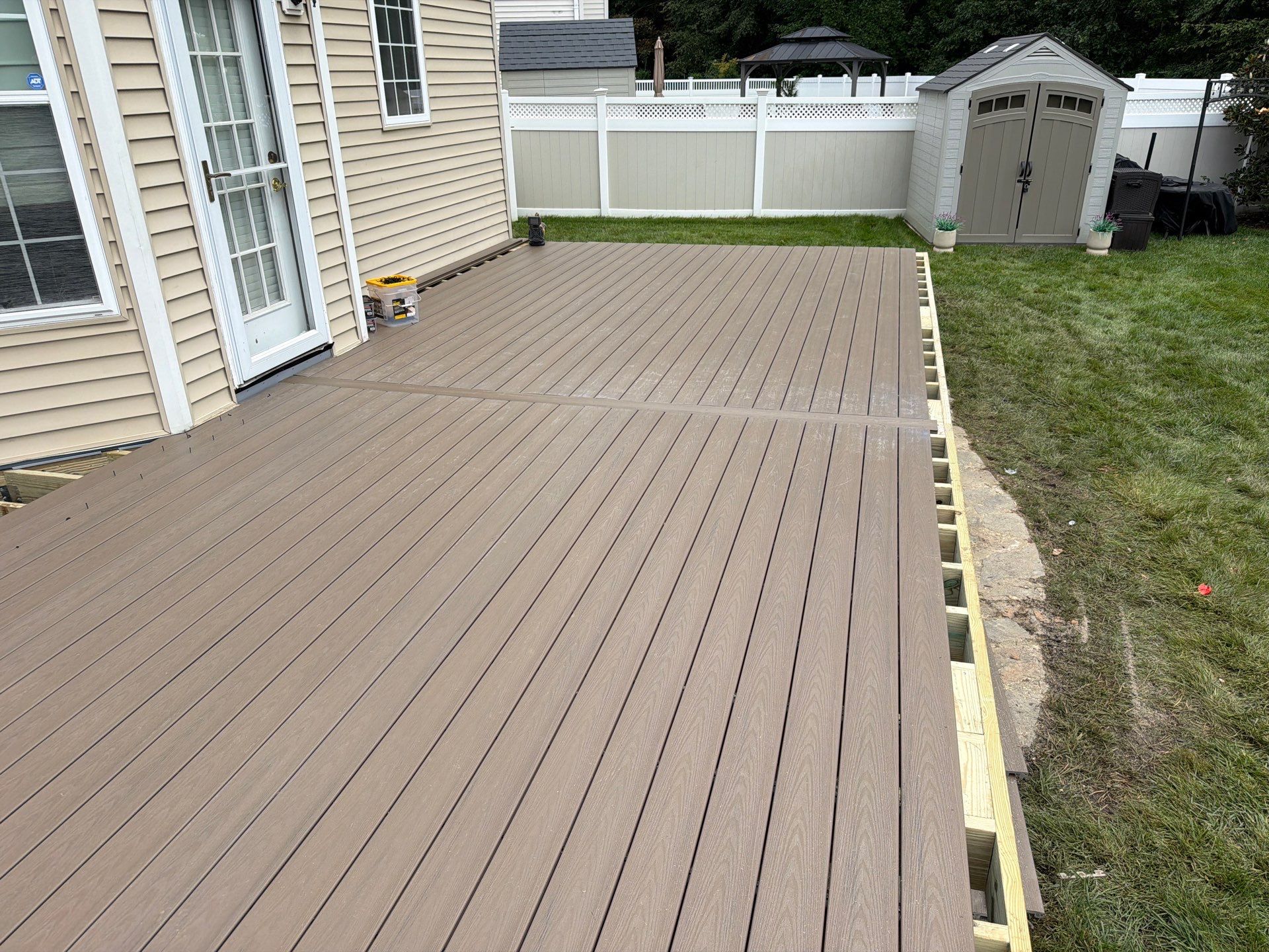 New Deck in Fieldsboro, New Jersey by deck guardian