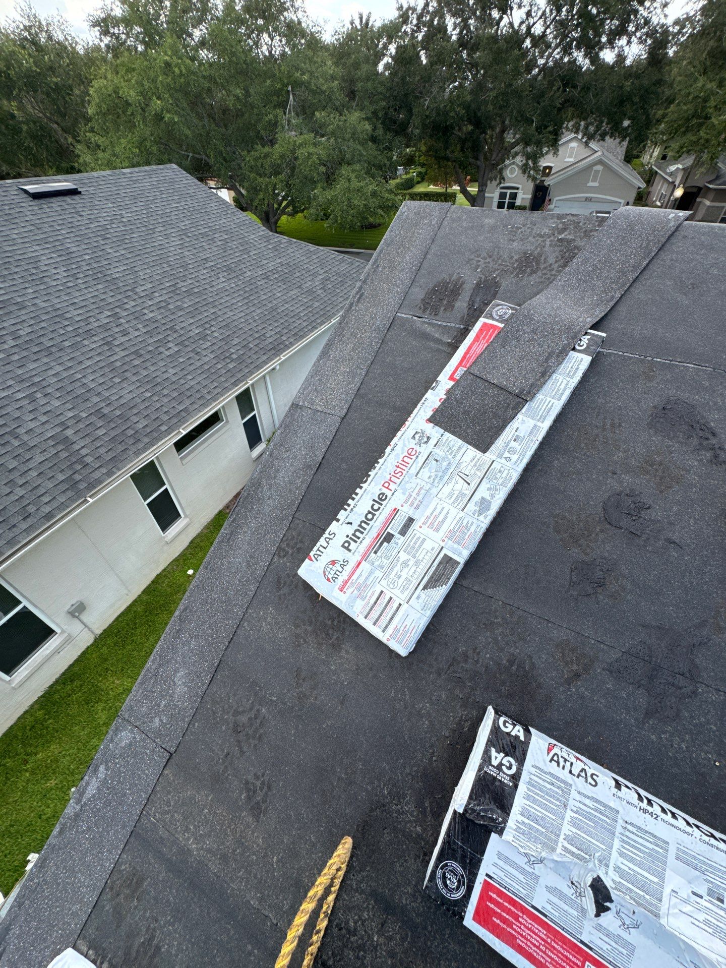 Pinnacle Pristine Architectural Shingle Roof Replacement in Lake Mary by Pinnacle Roofing Group