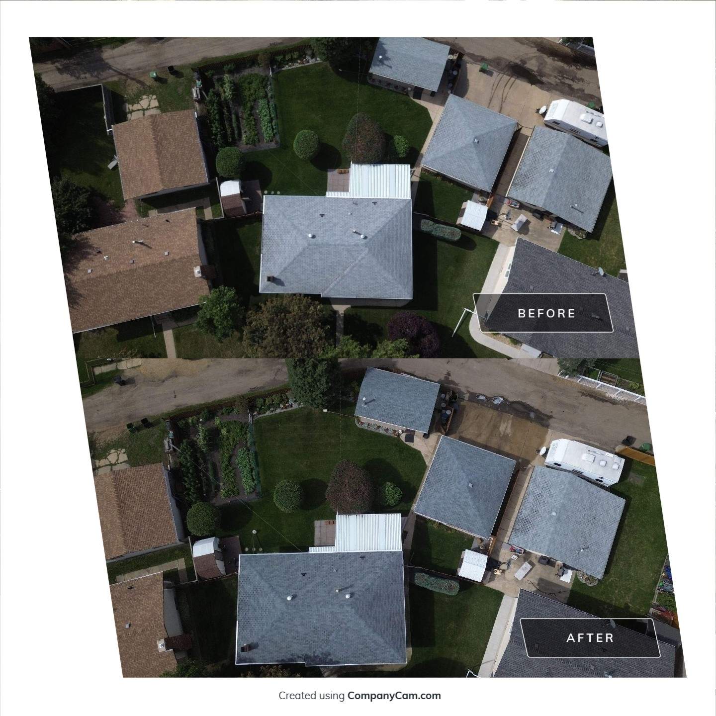 Project in Camrose by ADL Roof Revival