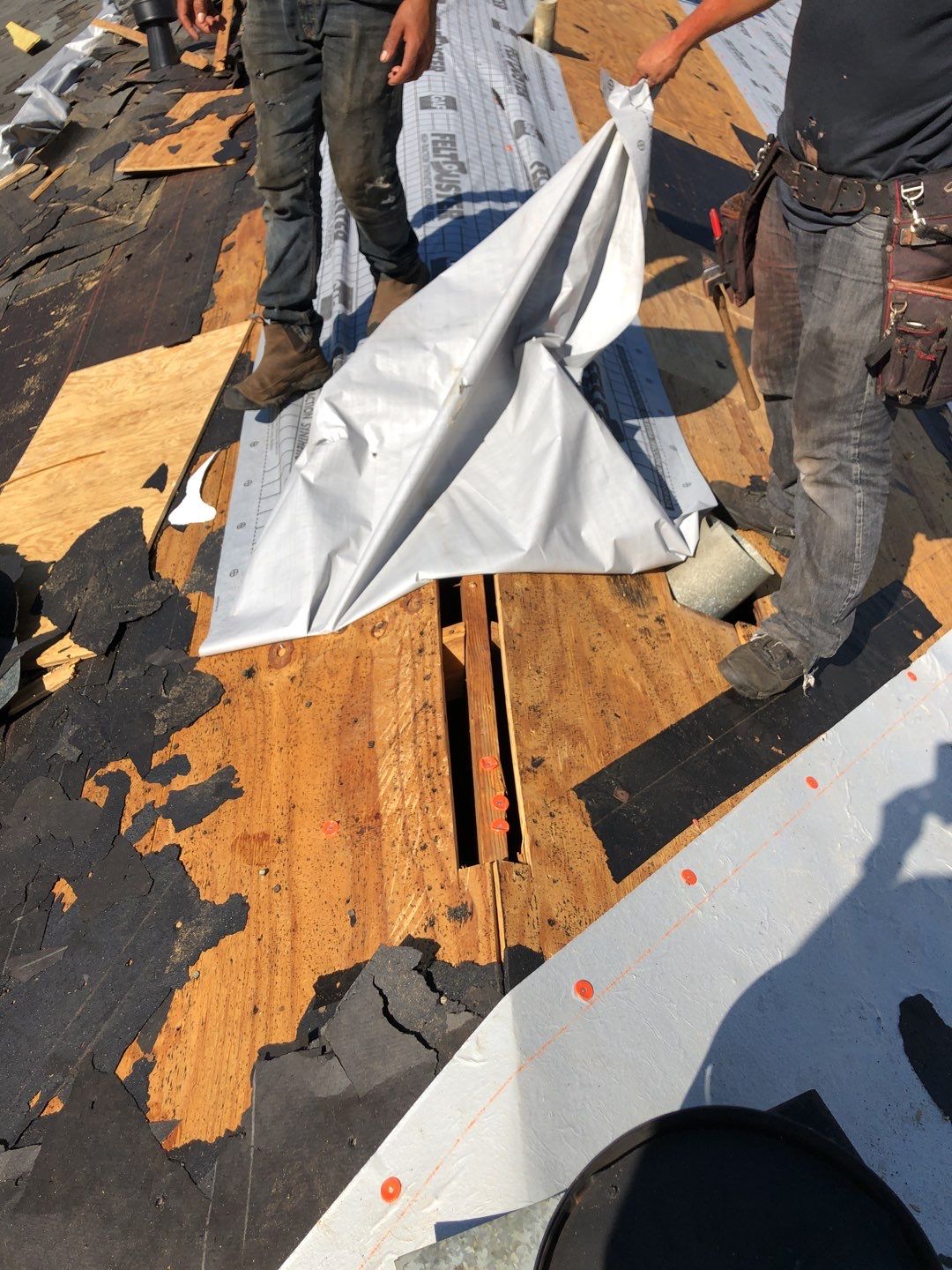 Residential Roofing Installation using Roof Replacement by American Roofing & Construction LLC